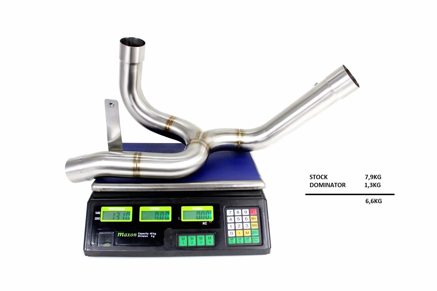 DOMINATOR Collettore di raccordo centrale compatibile con MTS MULTISTRADA 1200 2010-2014