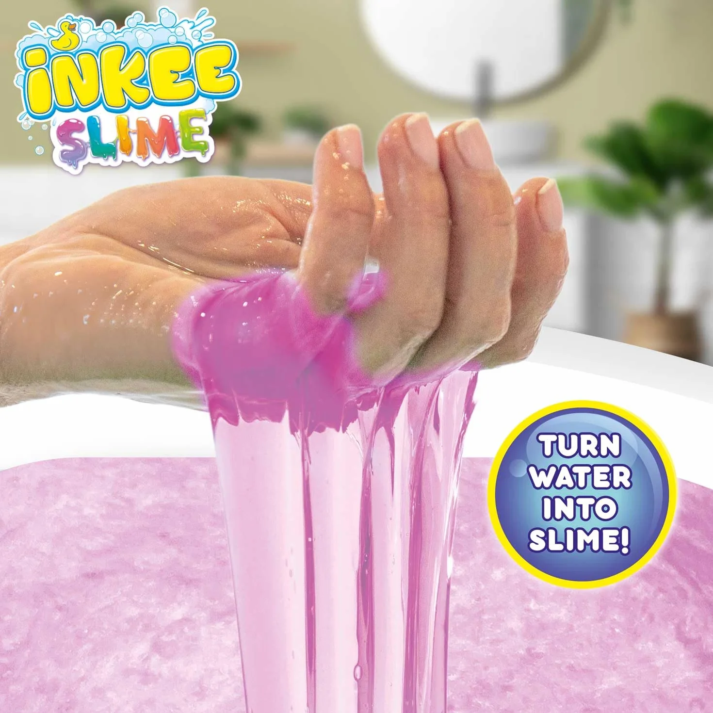 INKEE Bath Slime Mini 4 bustine bagnoschiuma melma colori profumi assortiti