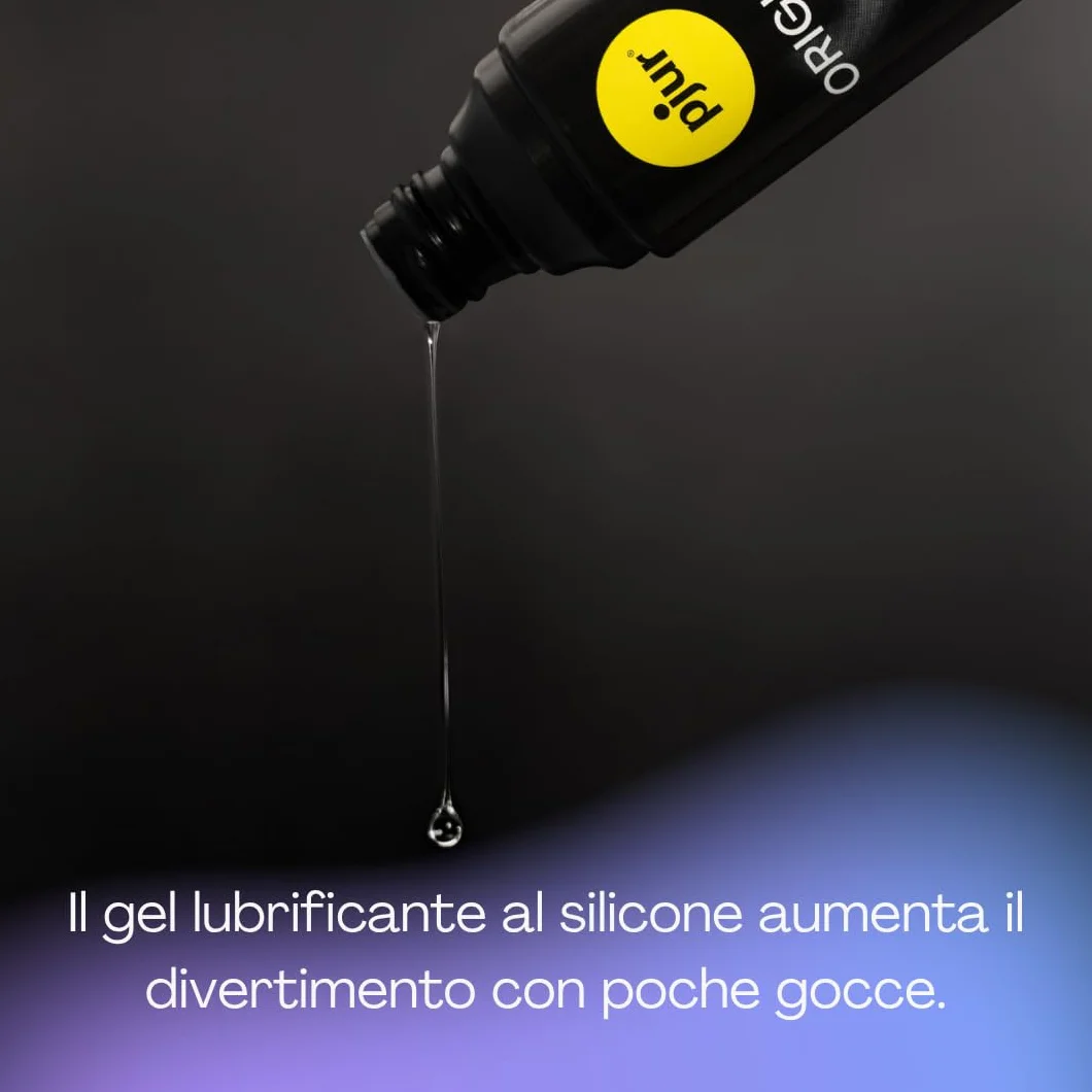 pjur ORIGINAL Gel lubrificante al silicone 100ml - lubrifica a lungo senza appiccicare, adatto ai preservativi