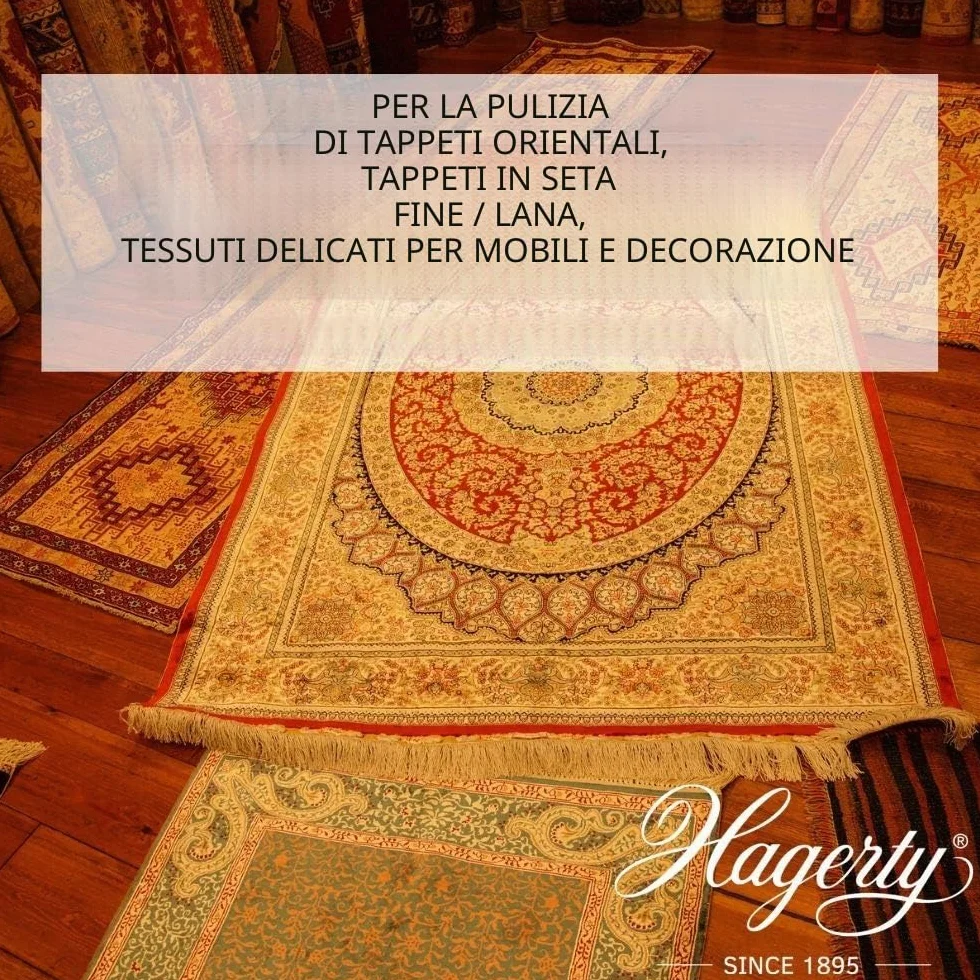 Hagerty Dry Shampoo detergente per tappeti 500 g polvere extra per tappeti delicati