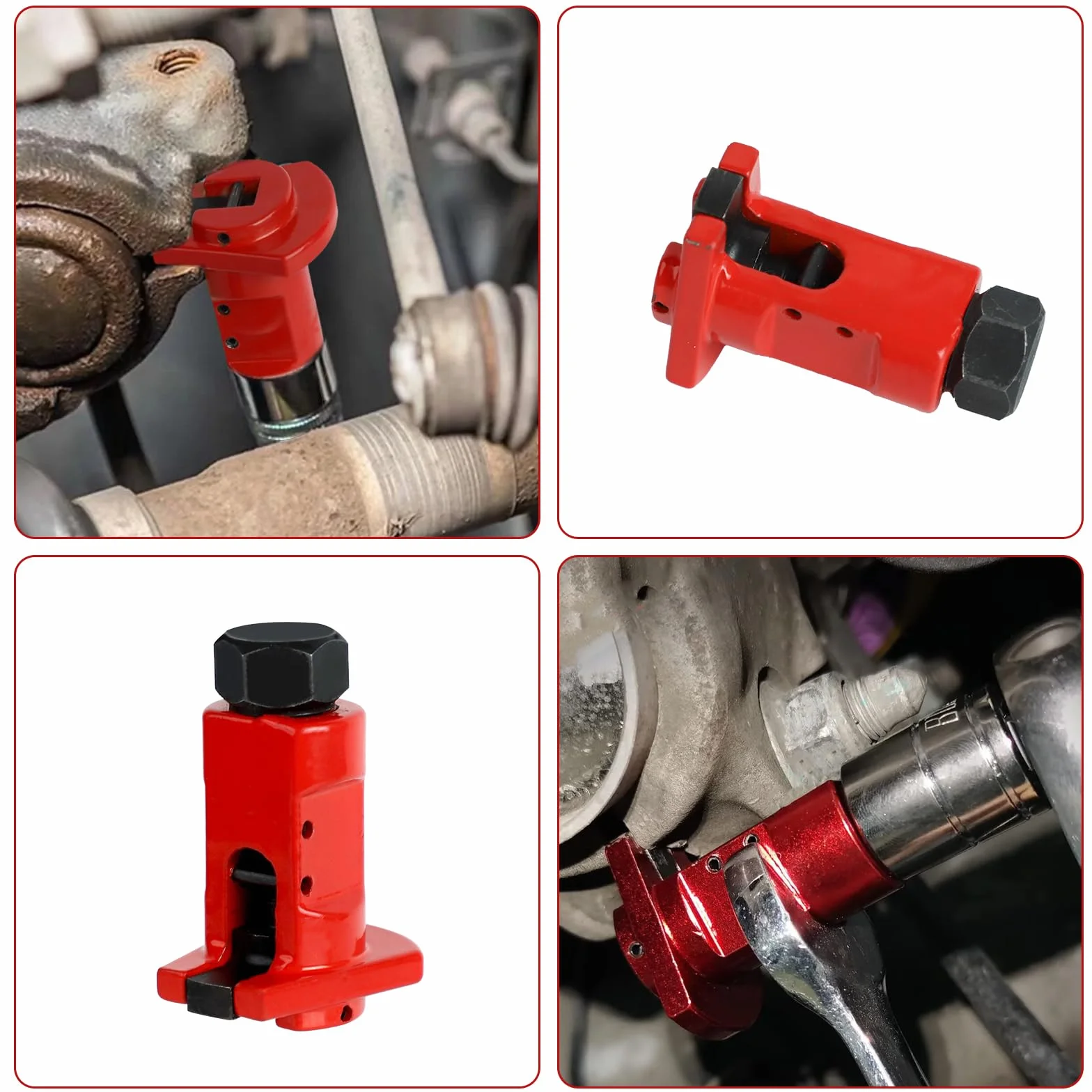 PRZRAO Strumenti per ammortizzatori,4 x Strumenti per Cuscinetti Ruota per la rimozione dell'ammortizzatore e la Manutenzione del Veicolo, Strumenti per ammortizzatori