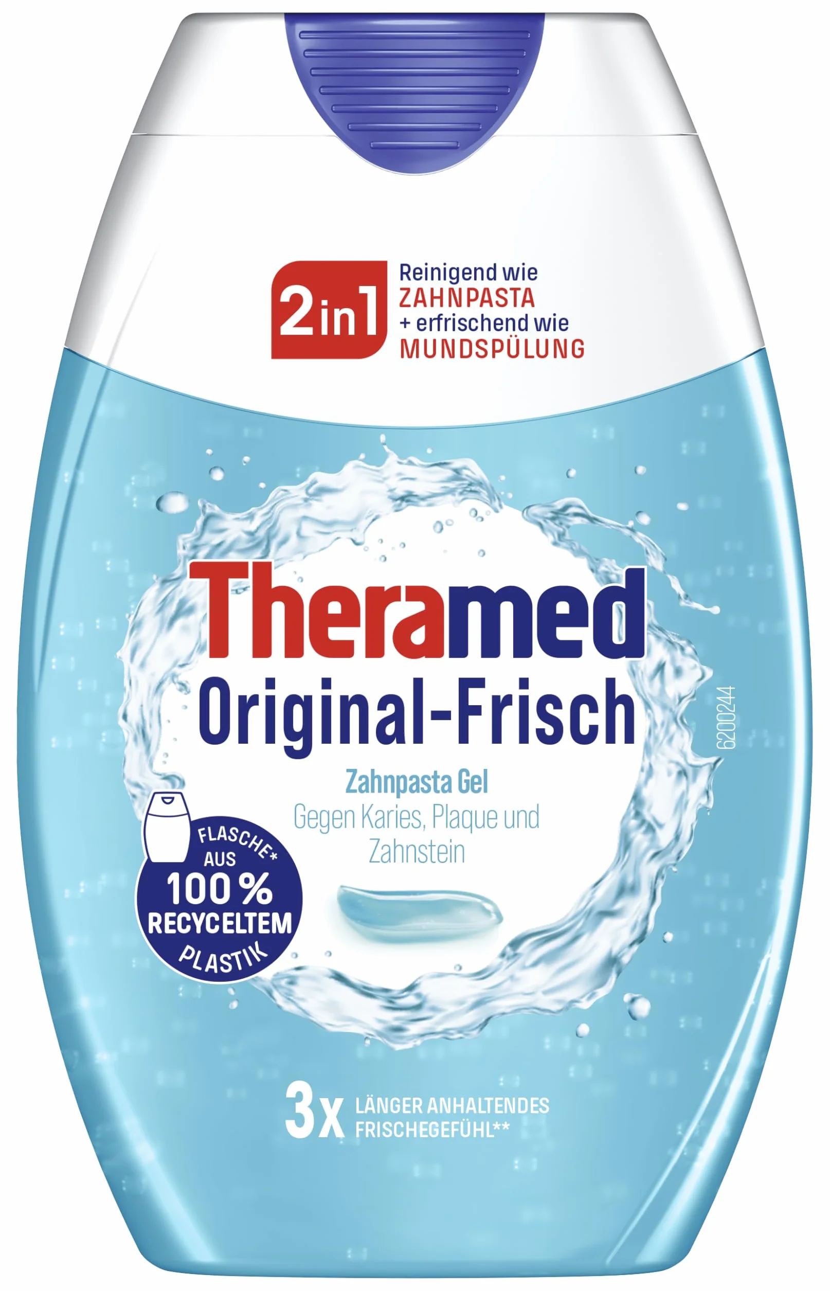 THERAMED Fresca 2 in 1 Dentifricio e Risciacquo 75 ml