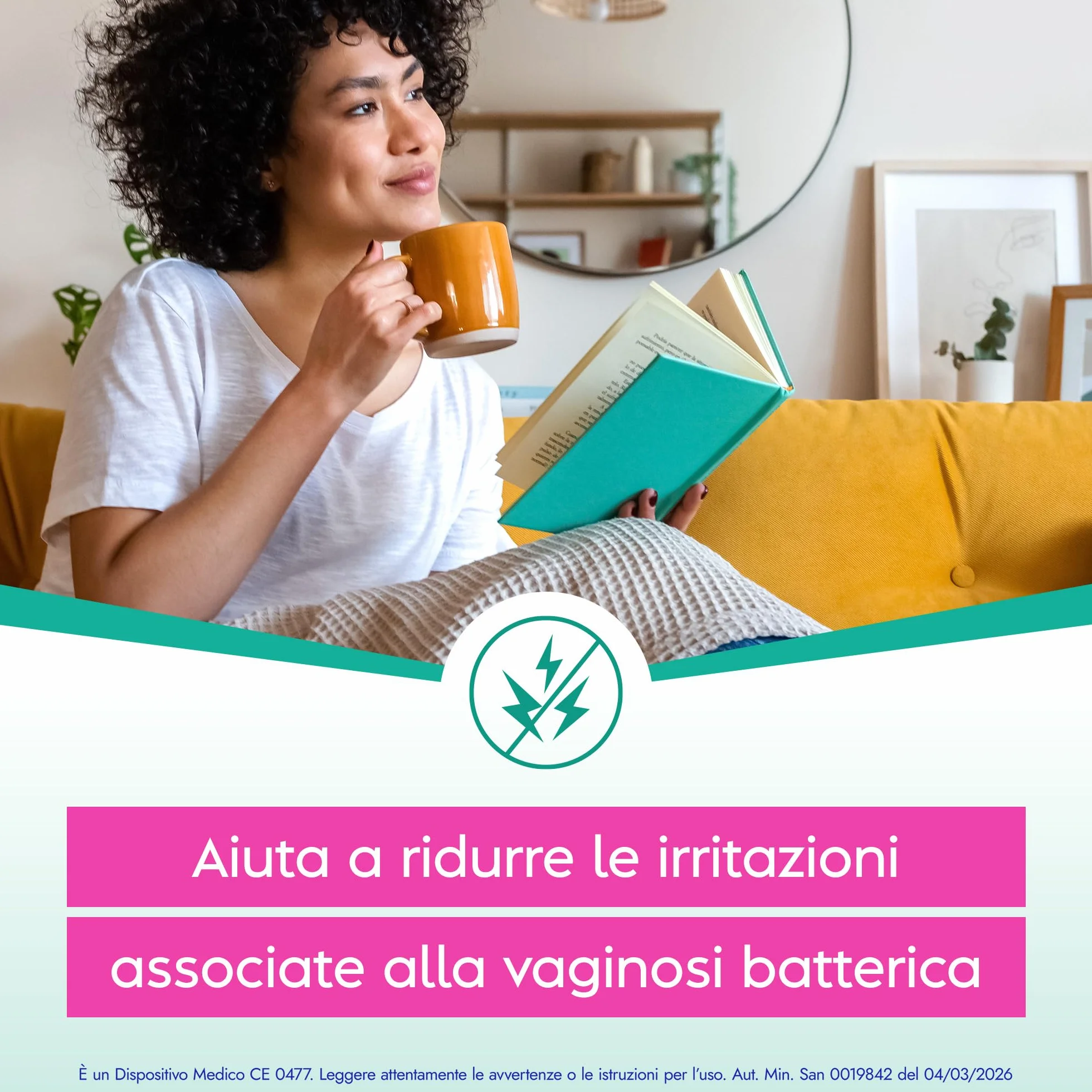 Vagisil Vaginosi Batterica Gel 7 tubi monodose trattamento odori perdite prurito