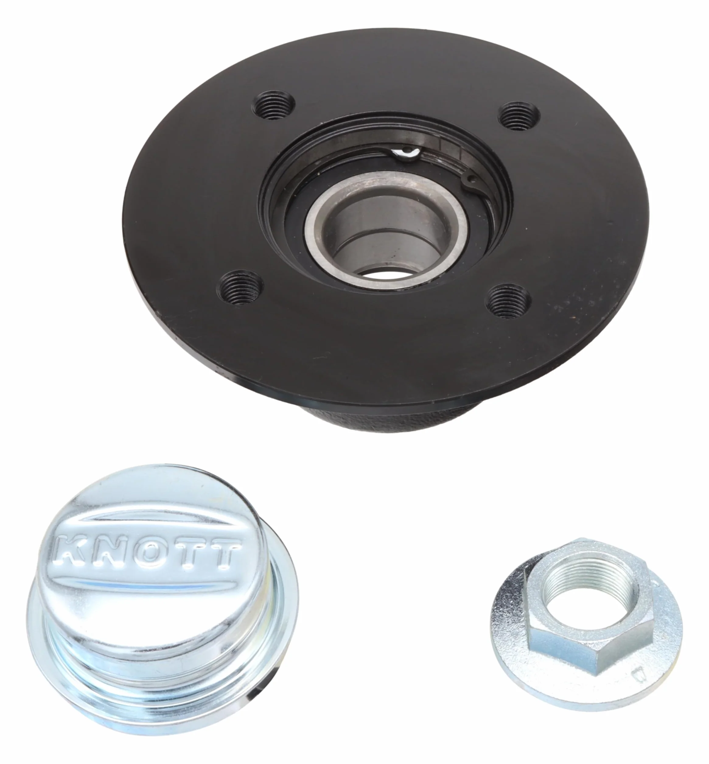 trailer parts4u Knott originale Radnabe 4x100 6A7719 cuscinetti compatti per assali anteriori VG7-L VG5-SL mozzo per rimorchio 6A7741