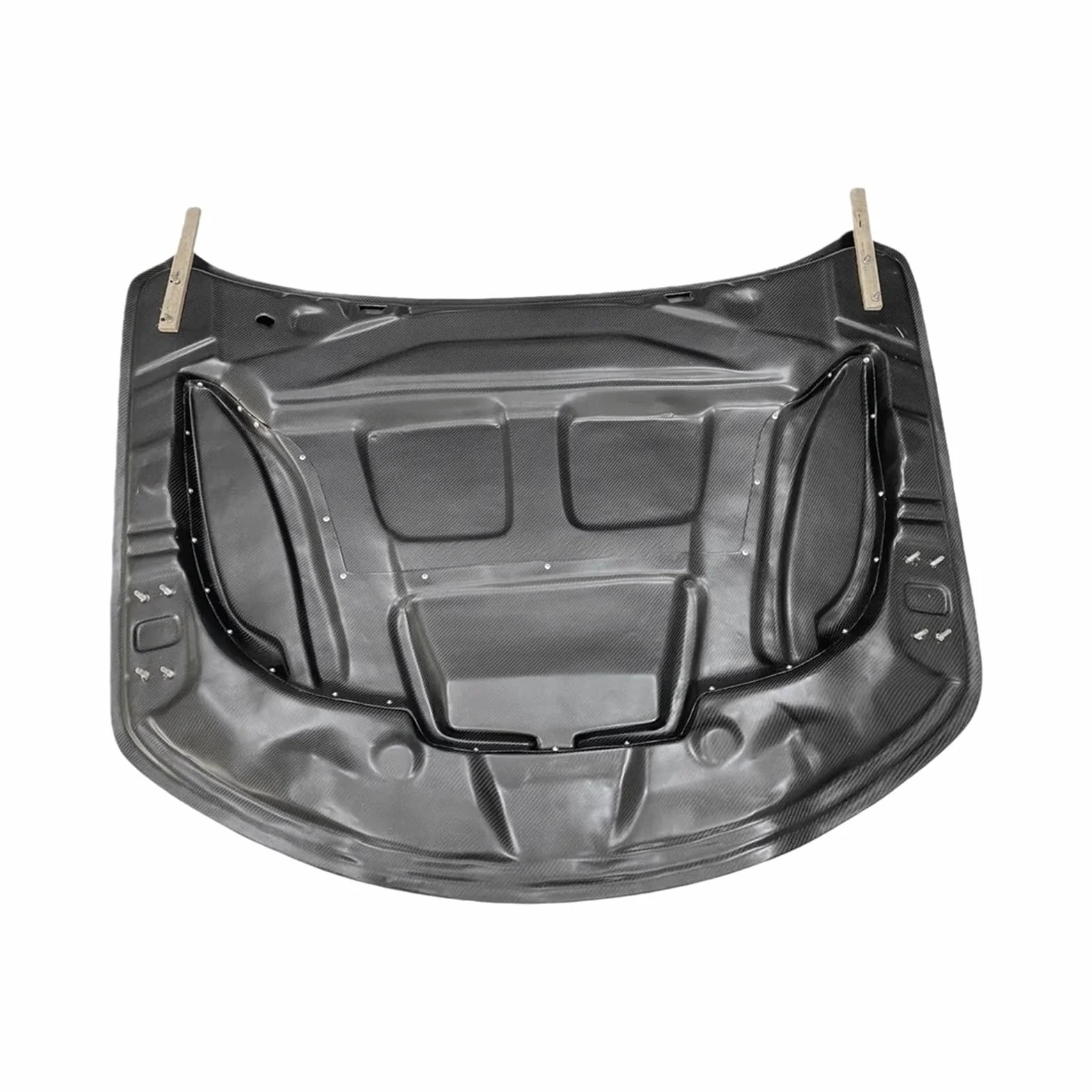 Cofano completamente in fibra di carbonio compatibile con la copertura del motore anteriore in stile Alfa Romeo Giulia GTAM