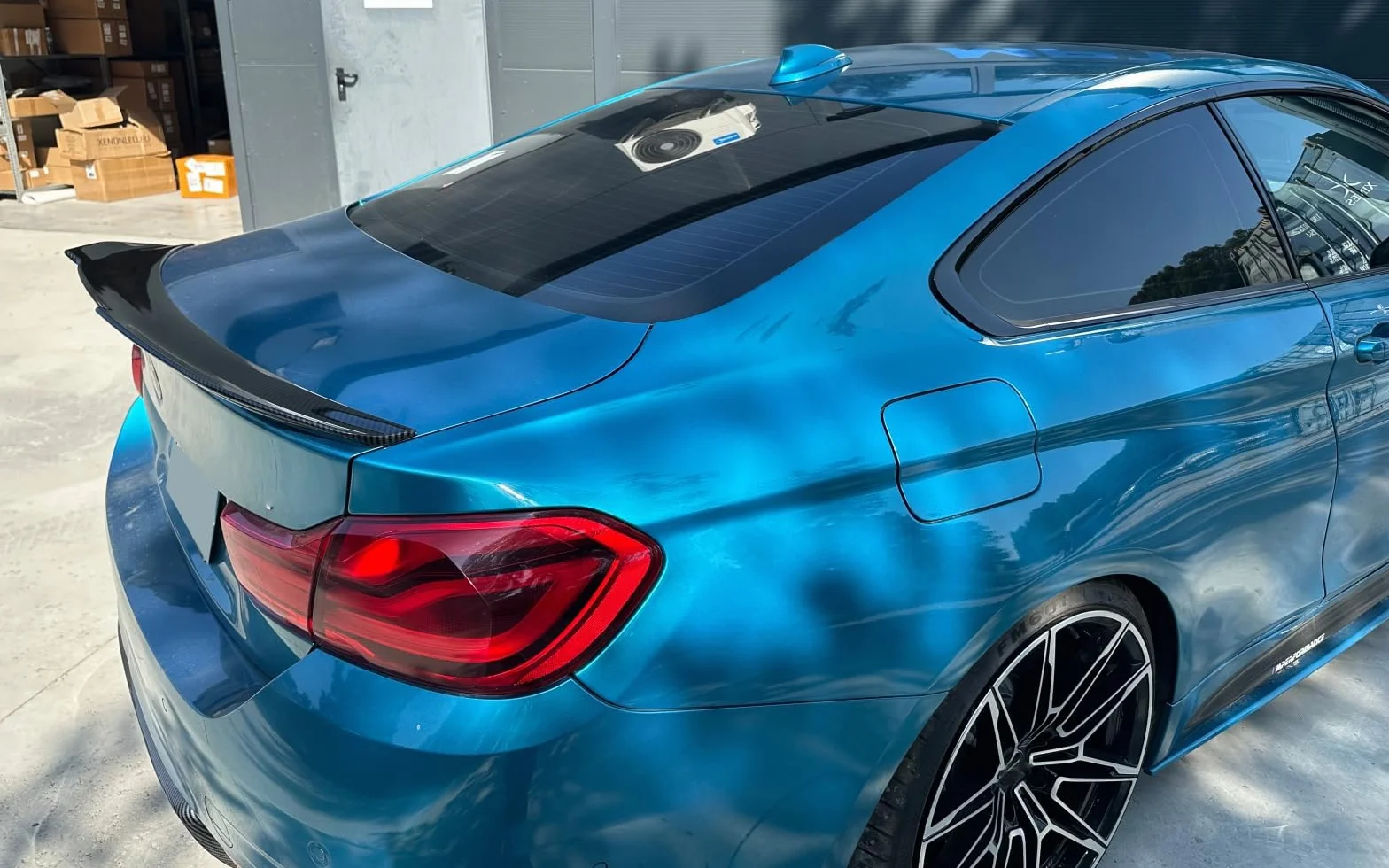 MpTuned Spoiler posteriore F32 PSM Style Carbon Look per 4 series 2014-2019 Performance Tuning Limousine 2 porte Coupe 420i 428i 430i 435i 440i