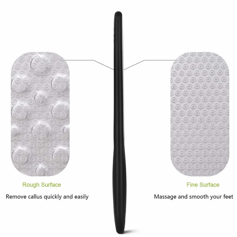 BEZOX Lima Per Piedi Professionale - Calli Remover Pedicure Acciaio Inox