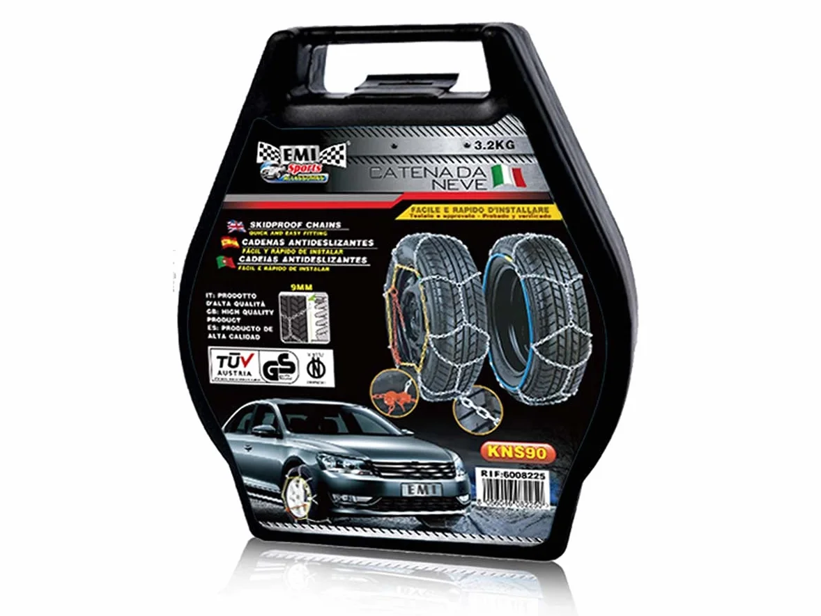 Catene Da Neve 195/65R16 205/55R16, 205/60R16,215/55R16,225/50R16,225/45R17,235/40R17,215/40R18,225/40R18