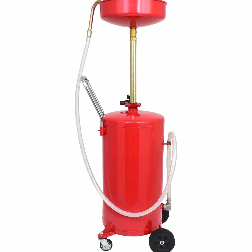 KS Tools 160.0001 Recuperatore-aspiratore olio esausto,mobile,60 litri