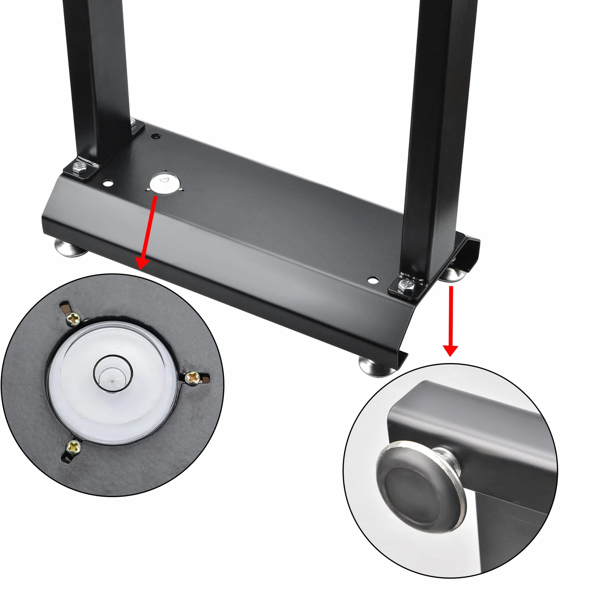 Equilibratrice portatile per ruote da bicicletta per motocicletta/strumenti per supporto per centratura, strumenti statici per rotazione del supporto per bilanciamento pneumatici per cerchioni con