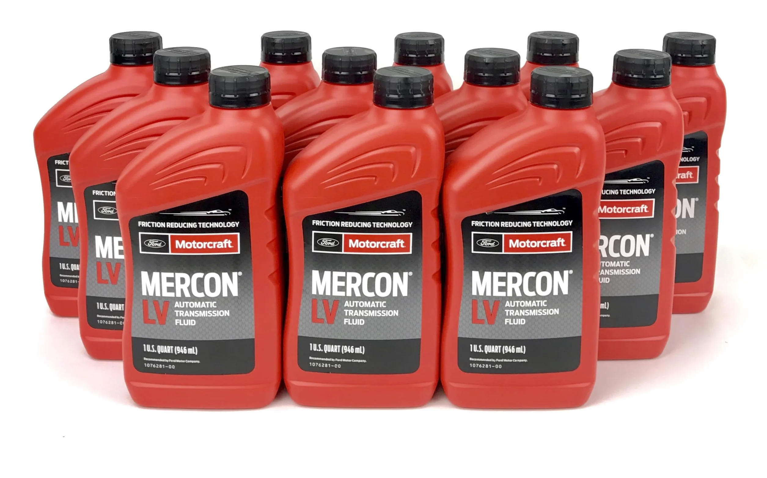Motorcraft MERCON LV Automatic Transmission Fluid (ATF) 12 Quart Case