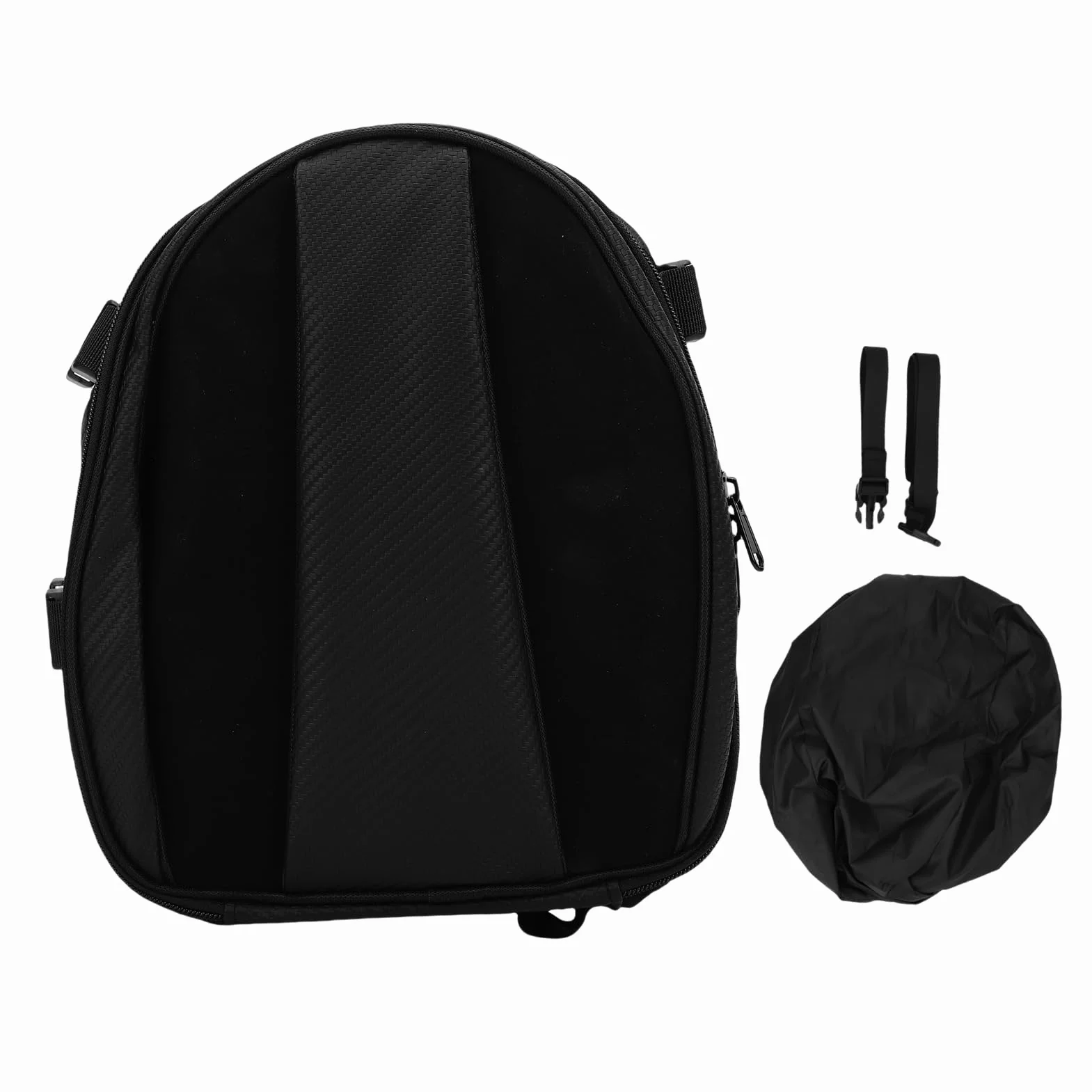 Borsa da Sella per Moto Espandibile, Borsa da Viaggio Posteriore per Casco