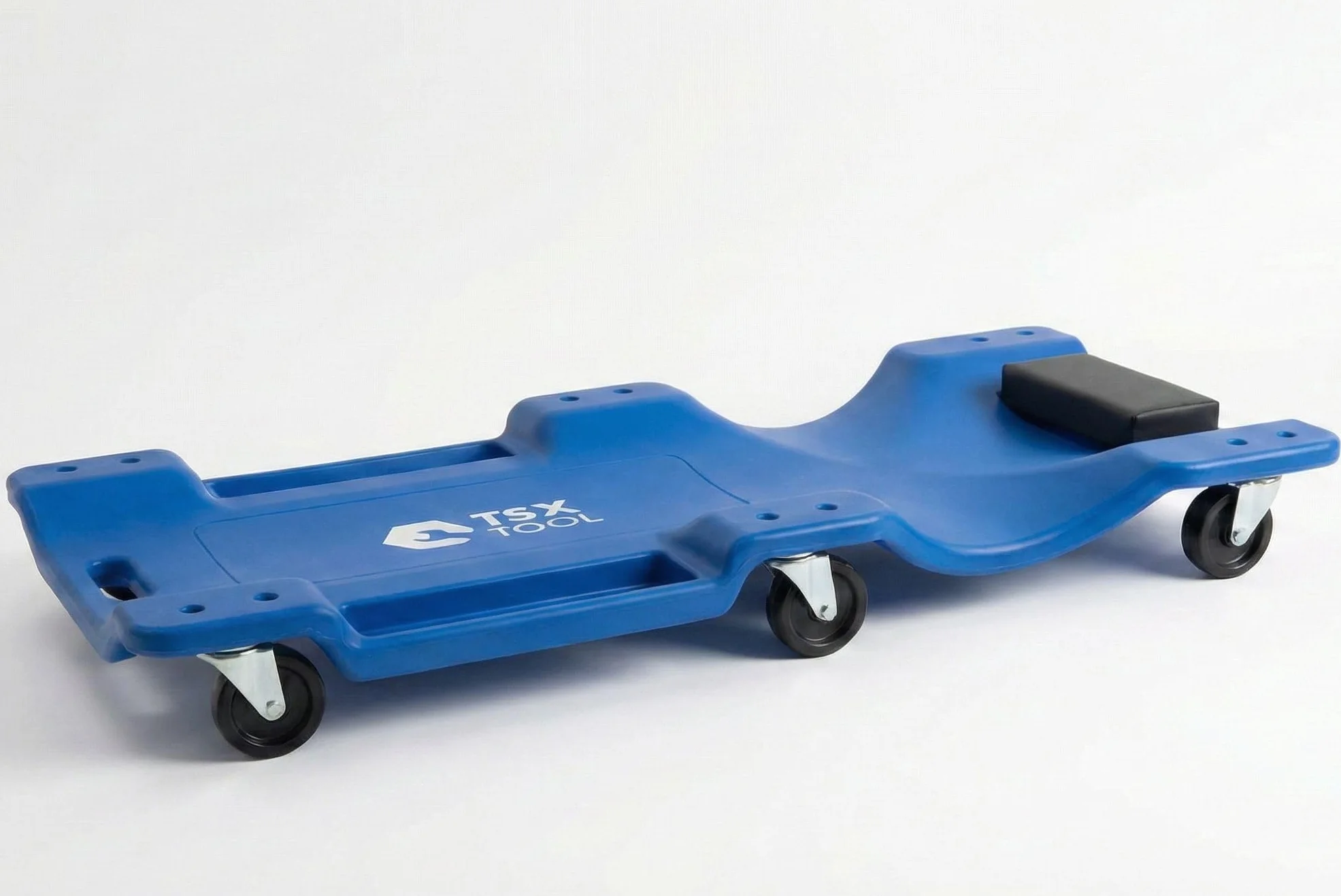 Satkit - Lettino per officina meccanica, in plastica resistente; Ottimo per la riparazione delle auto