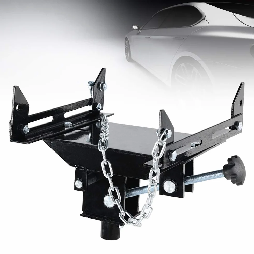 500 Kg Auto Regolabile Cric Pavimento Trasmissione Jack Adattatore Capacità Trasformazione