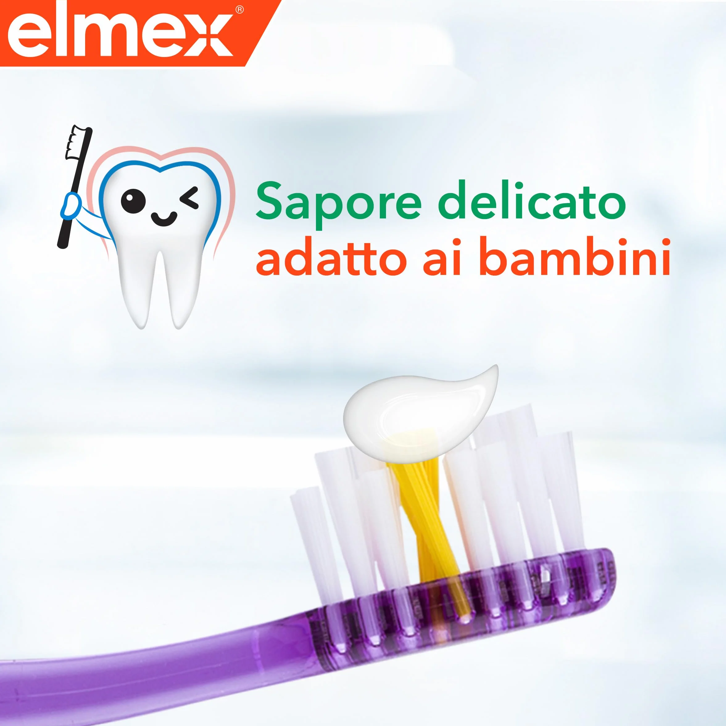 Elmex Dentifricio Junior 75ml Protezione Carie Bambini Denti Permanenti
