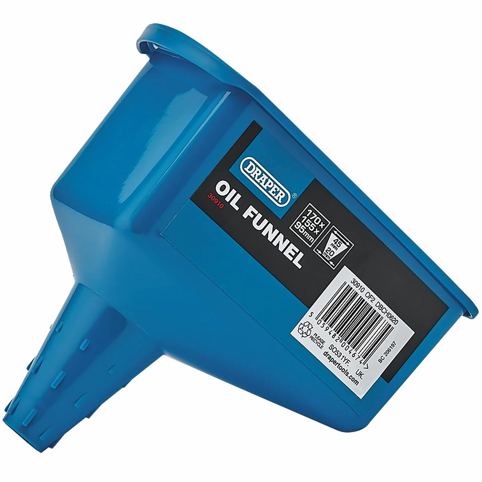 Draper Imbuto per olio, blu