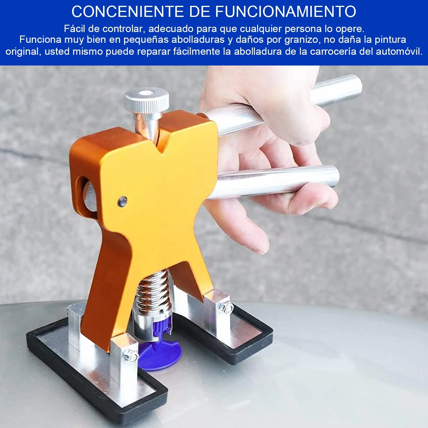 Tirabolli per Carrozzeria, Set di 18 Strumenti di Riparazione Ammaccature Senza Vernice Auto