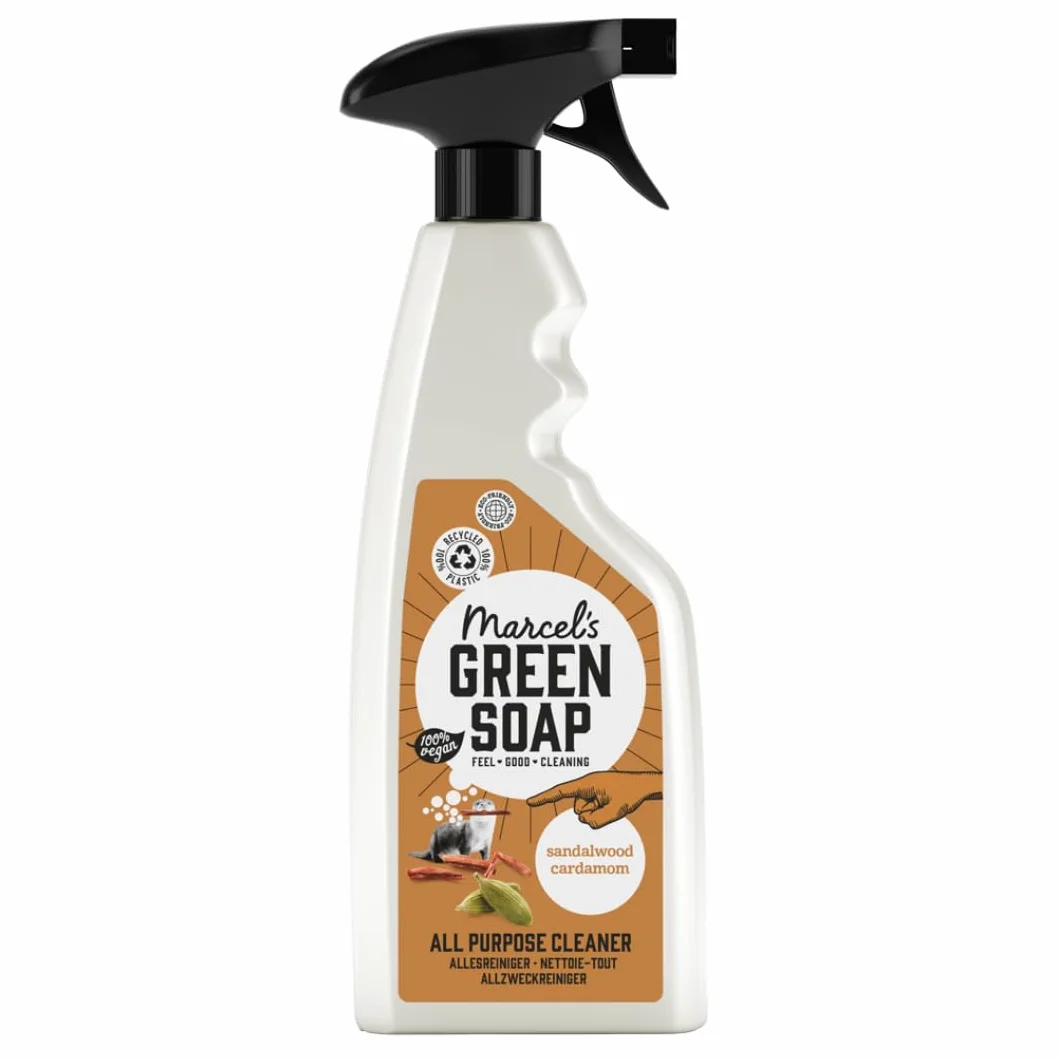 Marcel's Green Soap Spray All-Purpose Sandalwood & Cardamom 500 ML