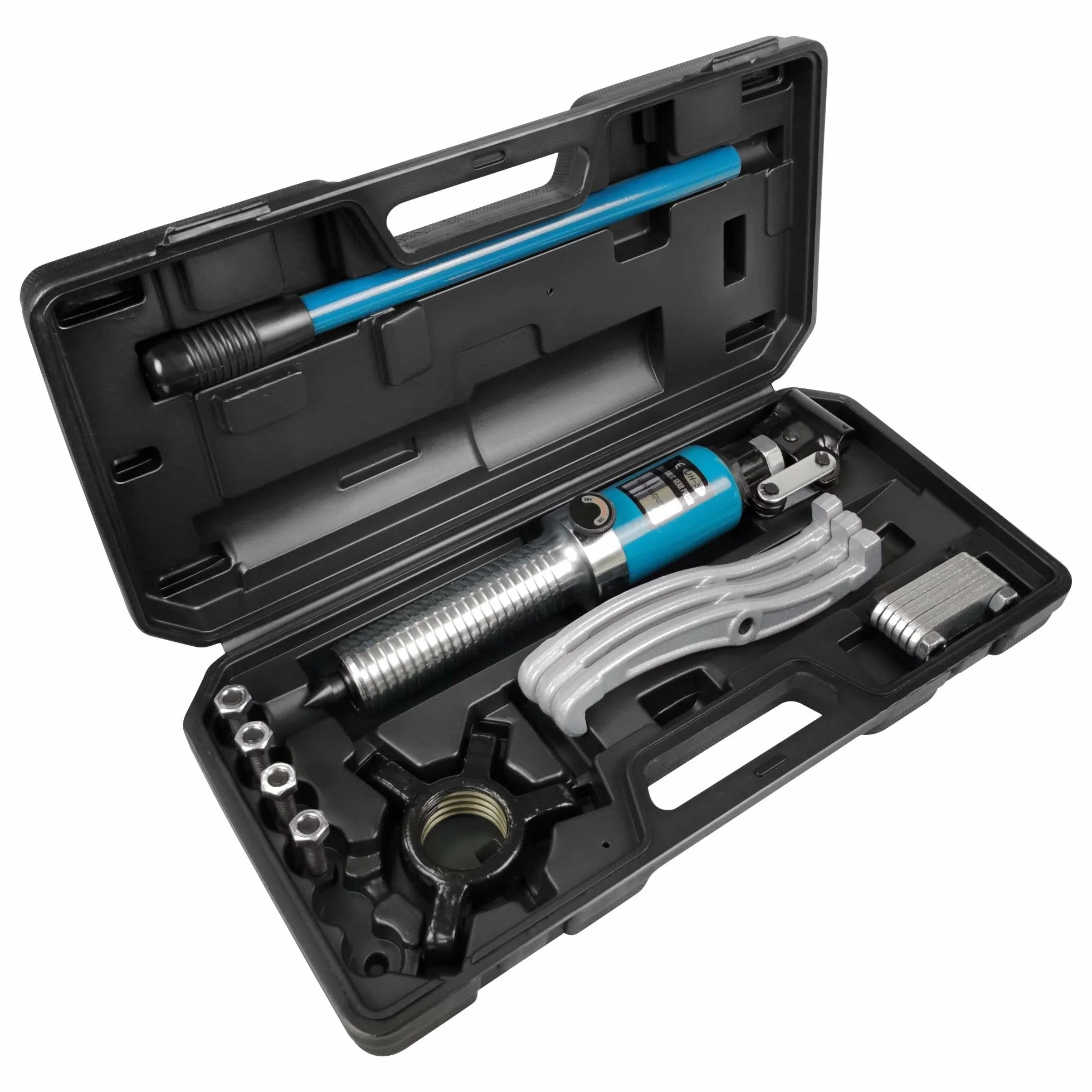 Estrattore idraulico integrale 5T kit trazione per mozzi flange pignoni cuscinetti