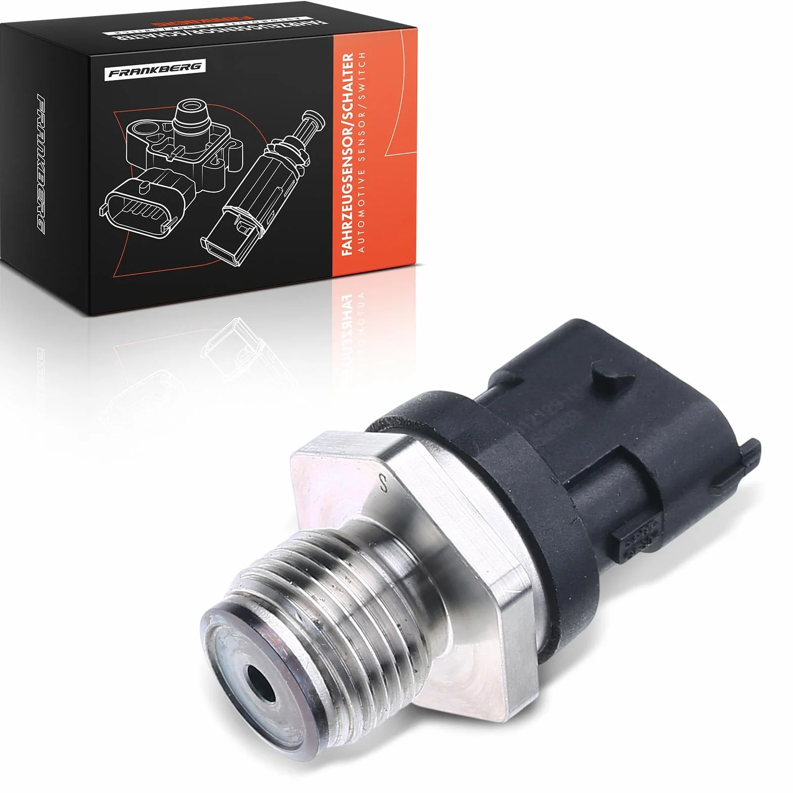 Frankberg Sensore pressione differenziale Pressione gas di scarico Compatibile con M.e.g.a.n.e II BM0/1 CM0/1 Corsa D S07 Corsa C Furgone/Compatto X01 XC60 156 Antara L07 Replace# 504088732