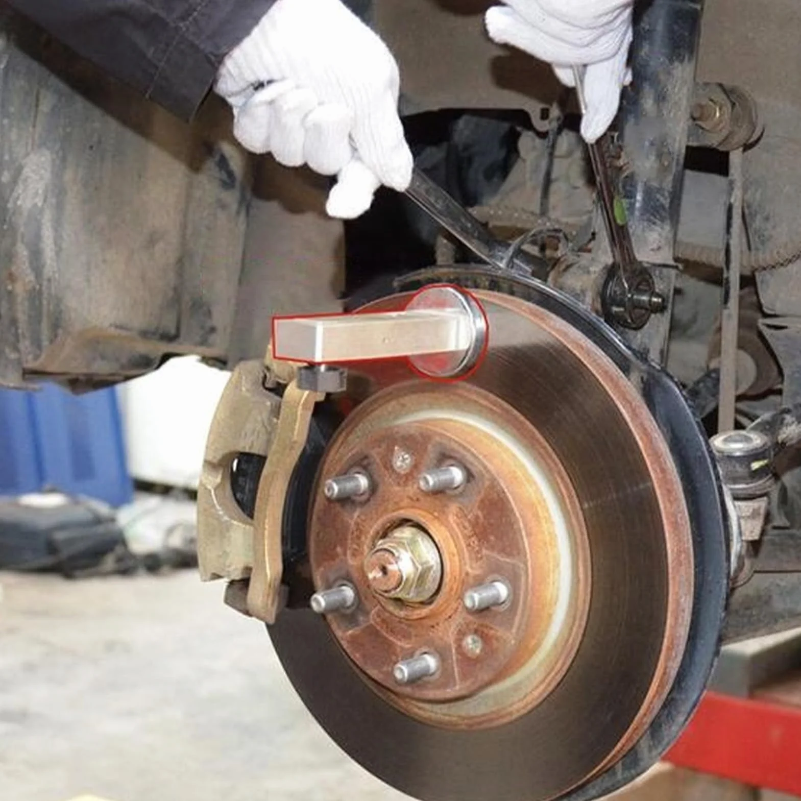 Strumento Calibro Magnetico per Allineamento Ruote Campanatura