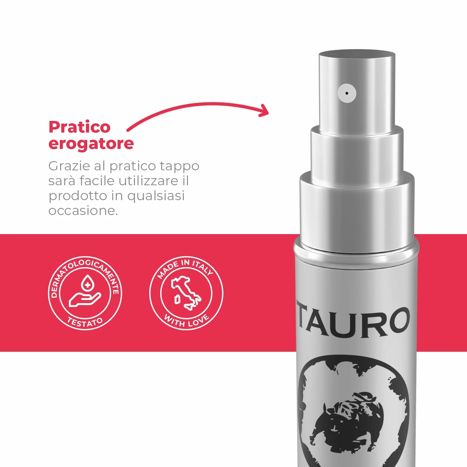 INTIMATELINE Tauro Extra Power Spray Ritardante Intimo per Uomo 5ml