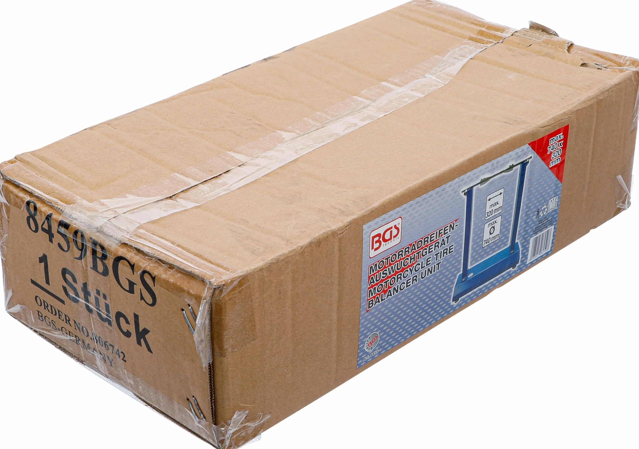 BGS 8459 | Equilibratrice per ruote di motocicli