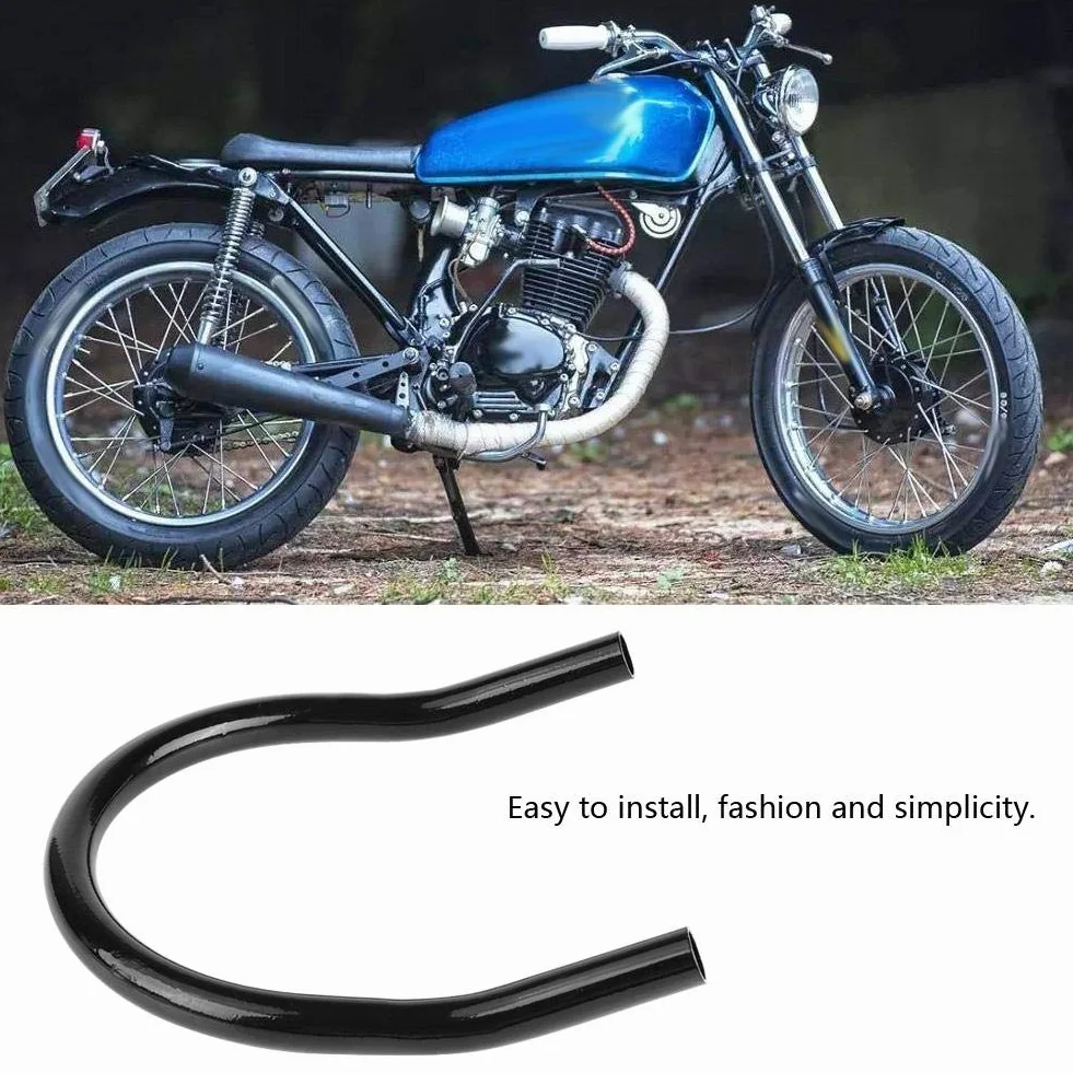 Telaio Moto Sedile Posteriore Staffa di Montaggio 230mm Curva Telaio Cafe Racer Universale