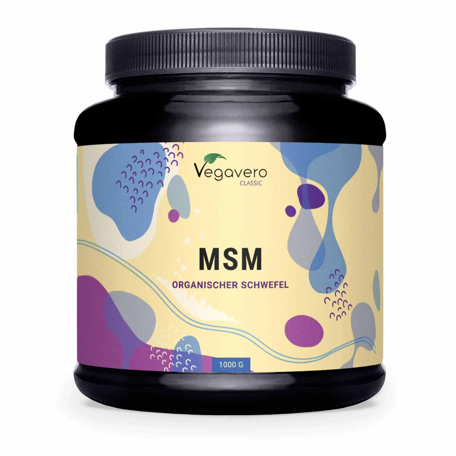 Vegavero® Zolfo in polvere puro 99,9% 1Kg Salute Articolazioni Unghie Capelli Senza Additivi Vegan