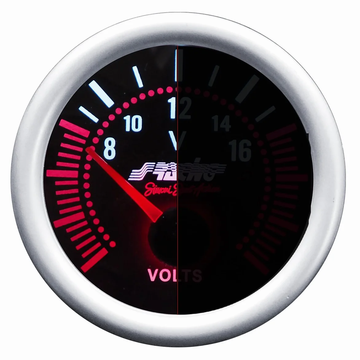 Simoni Racing OP/A Indicatore elettrico di Pressione Olio Nero