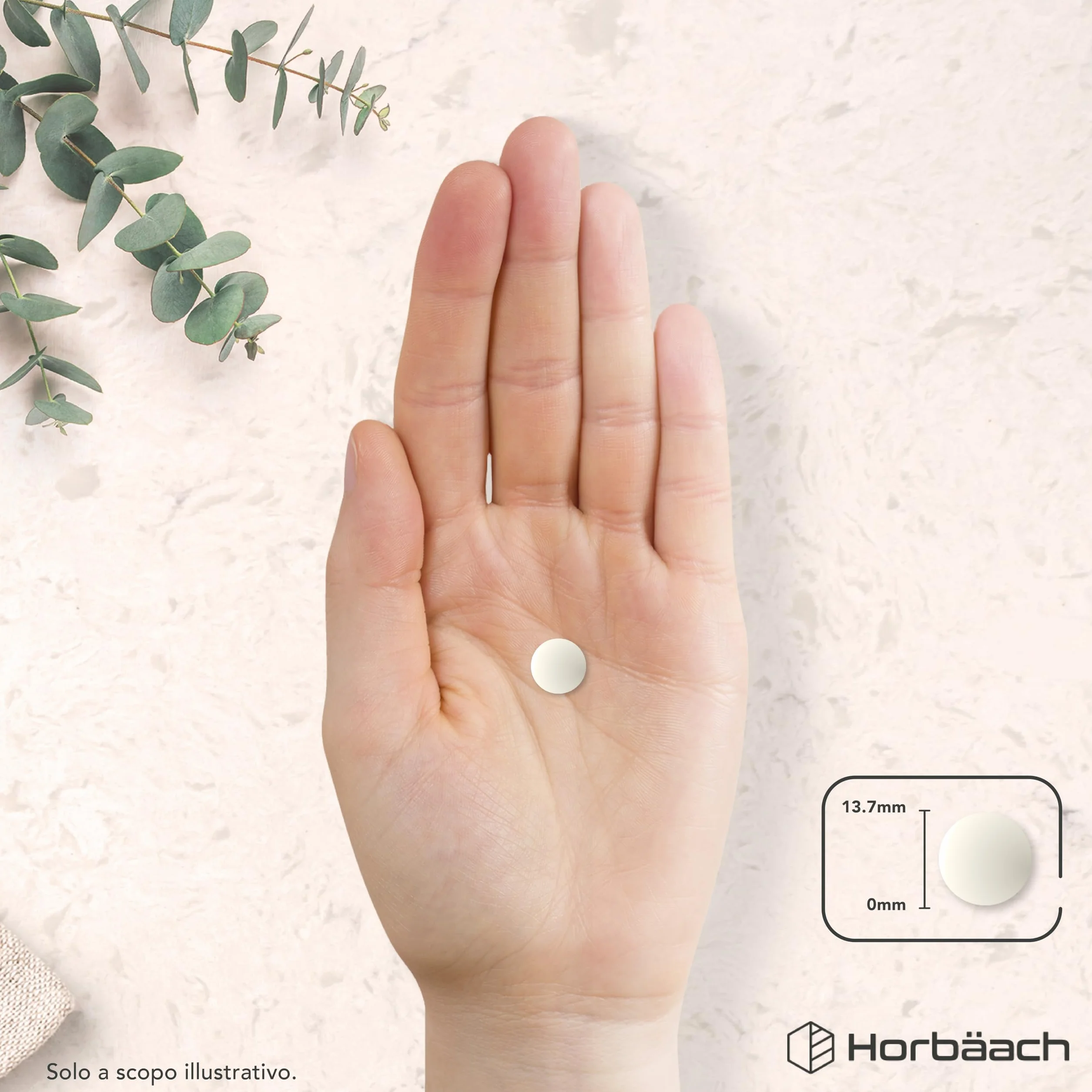 Colina Bitartrato 1305mg 120 Compresse Integratore Horbaach