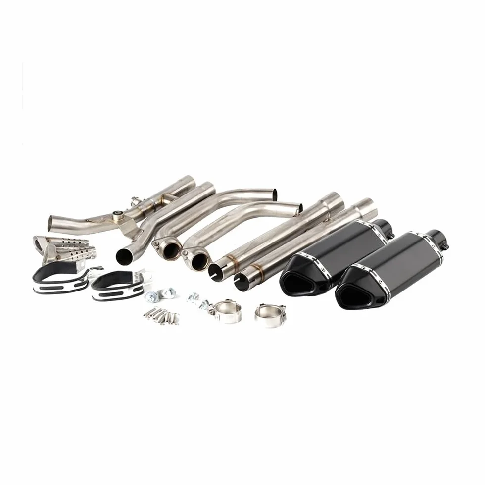 Tubo Scarico Per TDM 900 2002-2013 Scarico Per Moto Per TDM900 Con Tubo Di Collegamento Centrale, Tubo Di Scarico, Marmitta, Tubo Di Scarico, Tubo Centrale