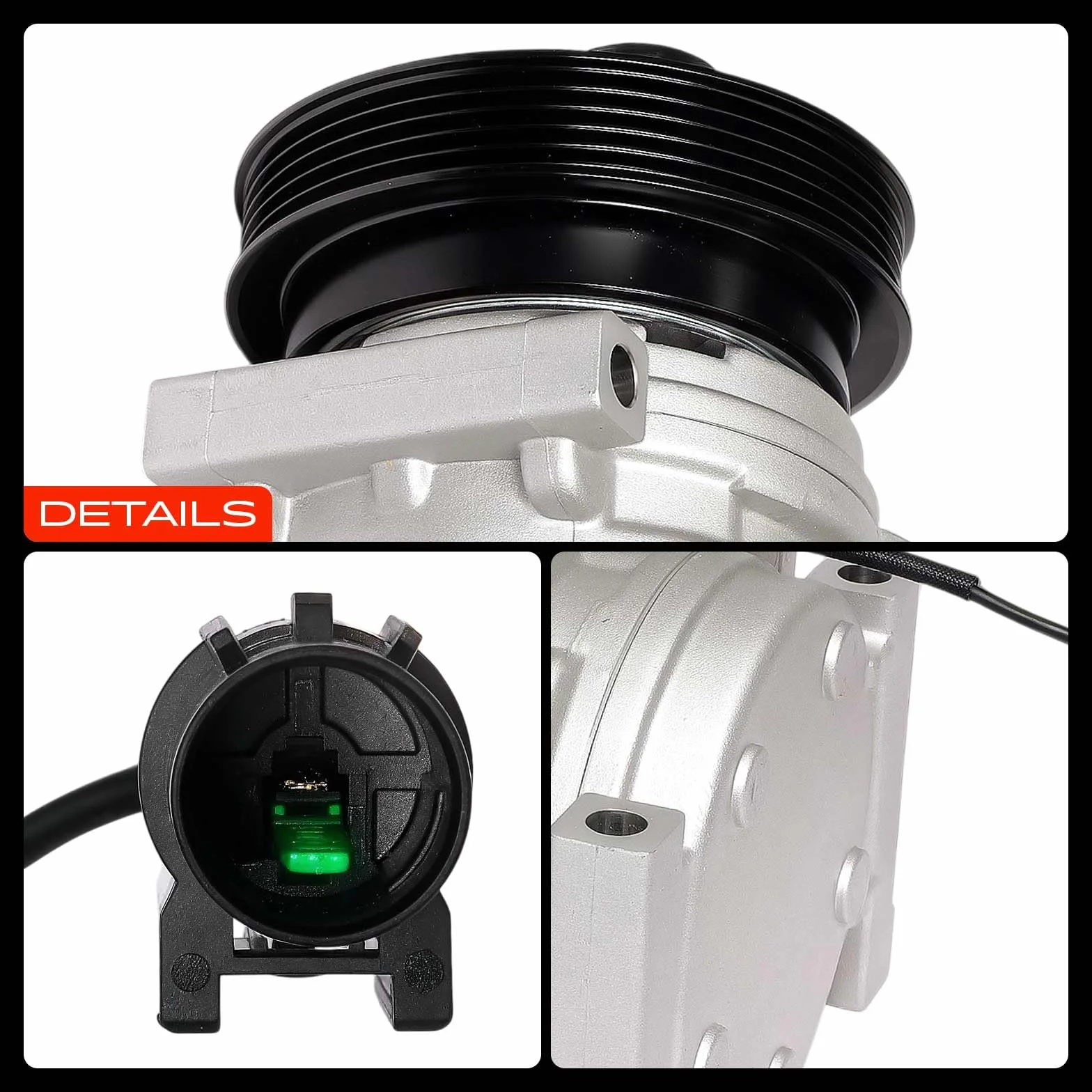 Frankberg Compressore Aria Condizionata Benzina Compatibile Picanto TA 1.0 51 KW 977011Y000
