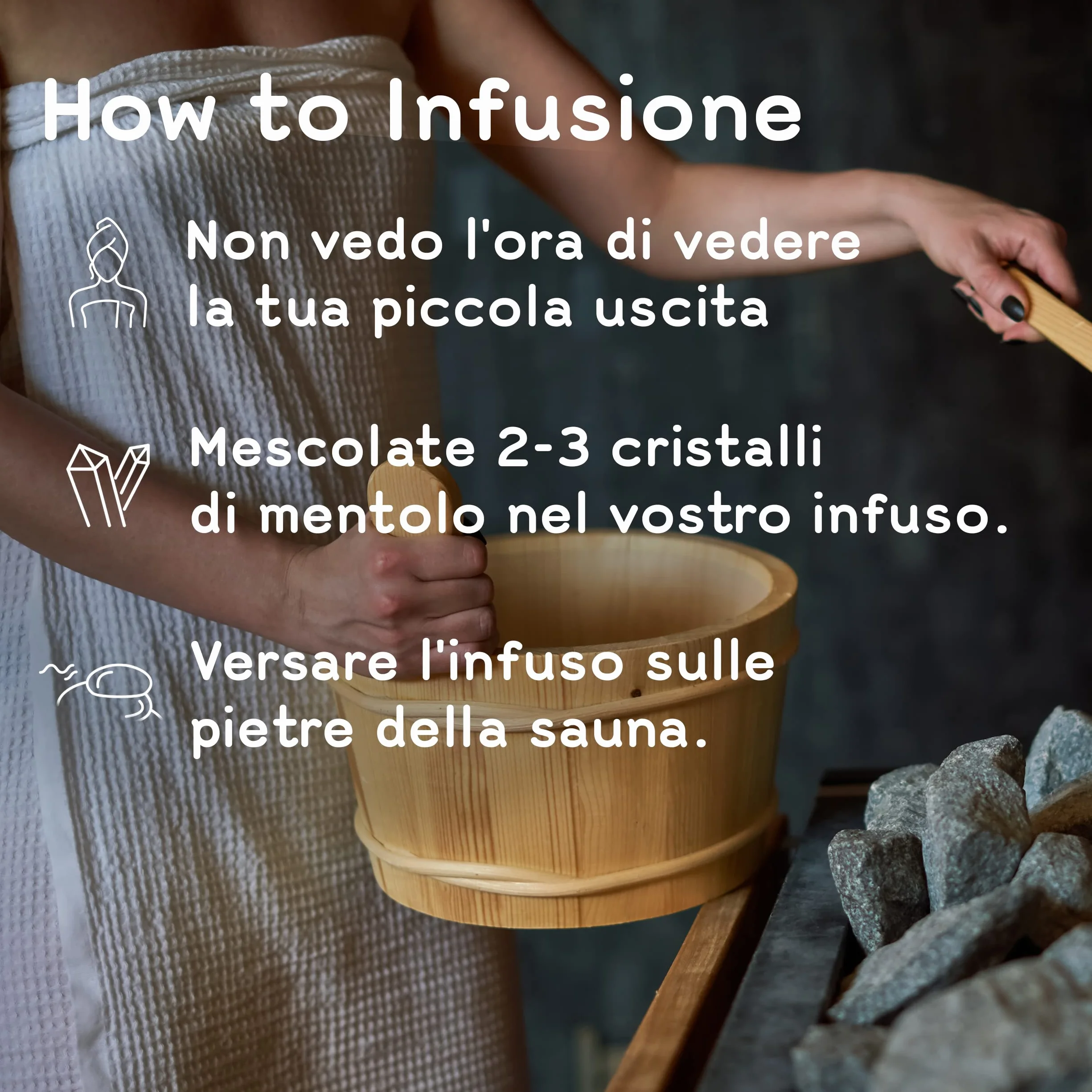 CozyNature Cristalli di mentolo per sauna 100 Grammi