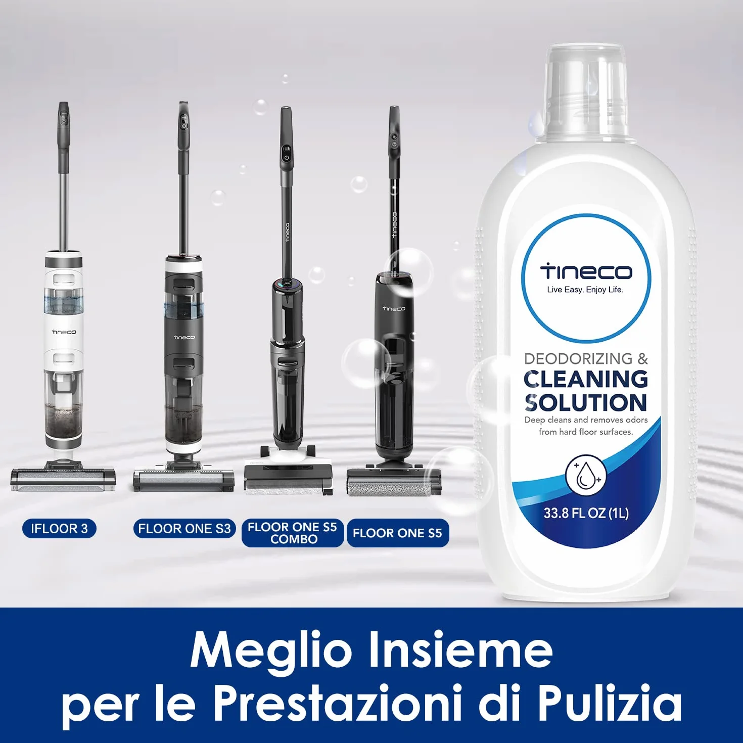 Tineco 2 soluzioni per la pulizia