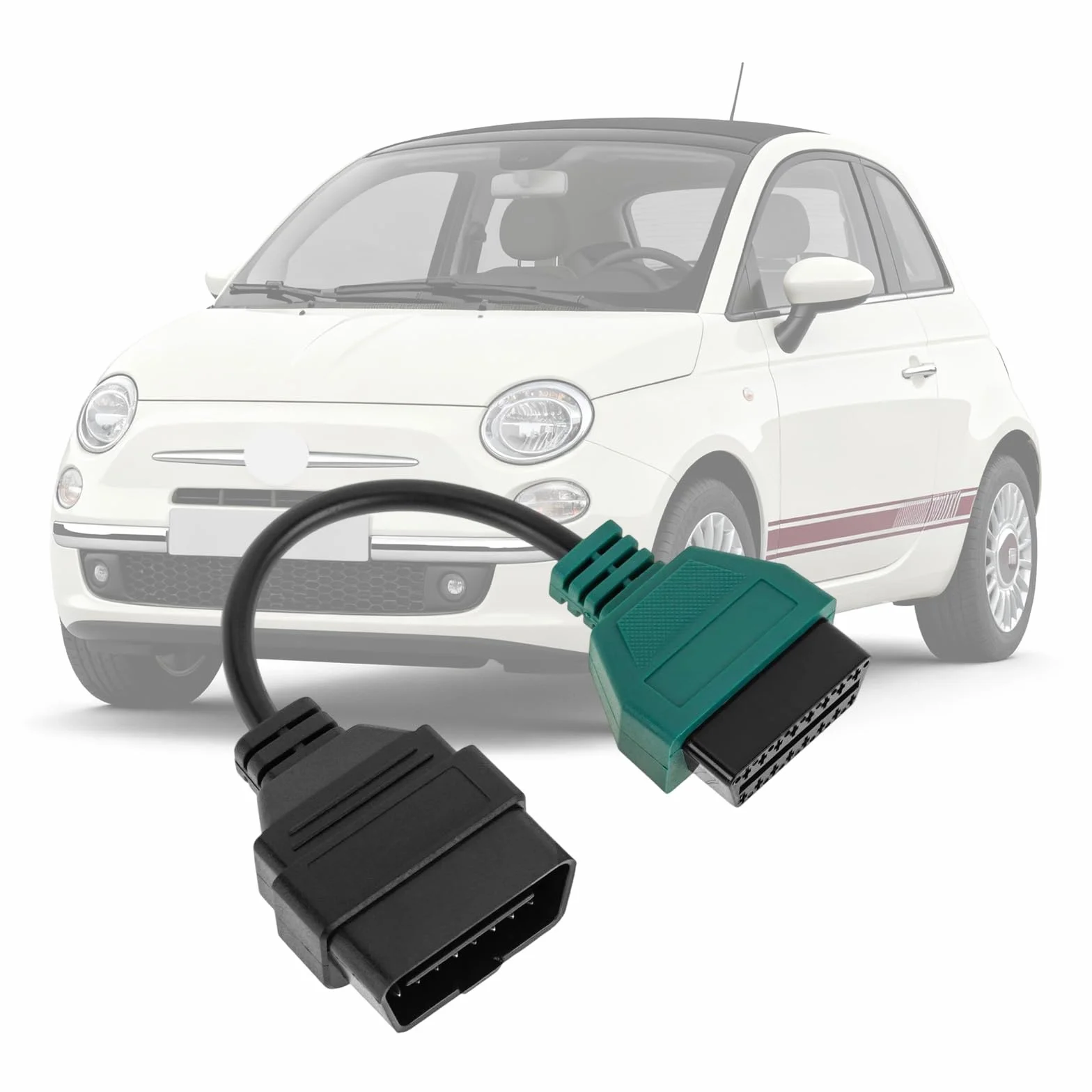 Adattatore OBD2 per MultiECUScan A1 compatibile Fiat, Jeep, Chrysler, Dodge, Lancia motore ABS servosterzo