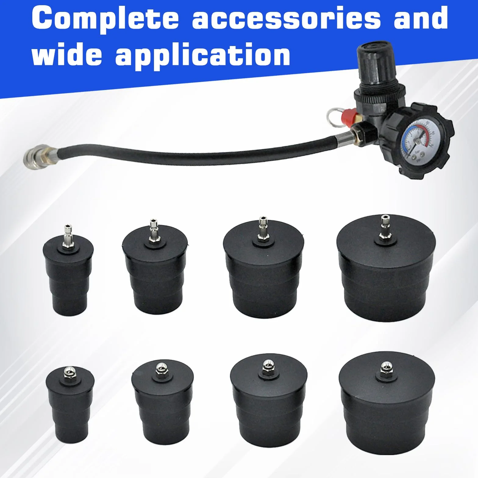 Tester Per Perdite Di Sistemi Turbo 60bar-80psi Kit Di Pressione Dell'Intercooler