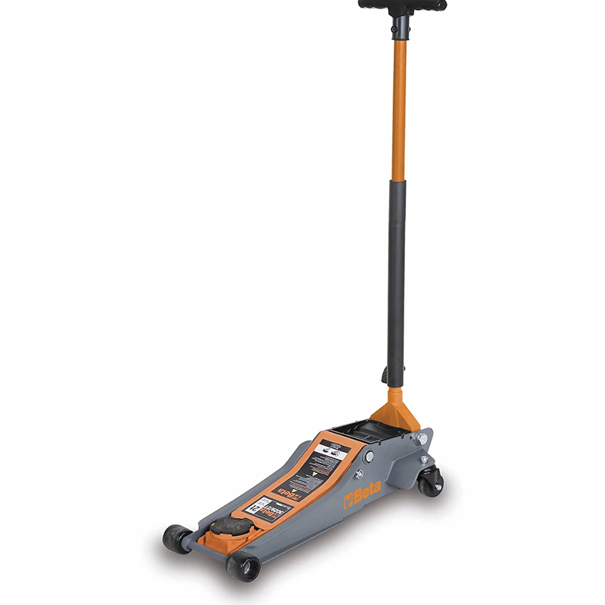 BETA 3029/2T Sollevatore Idraulico Per Auto Ribassato Da 2 Tonnellate A 4 Ruote, Arancione