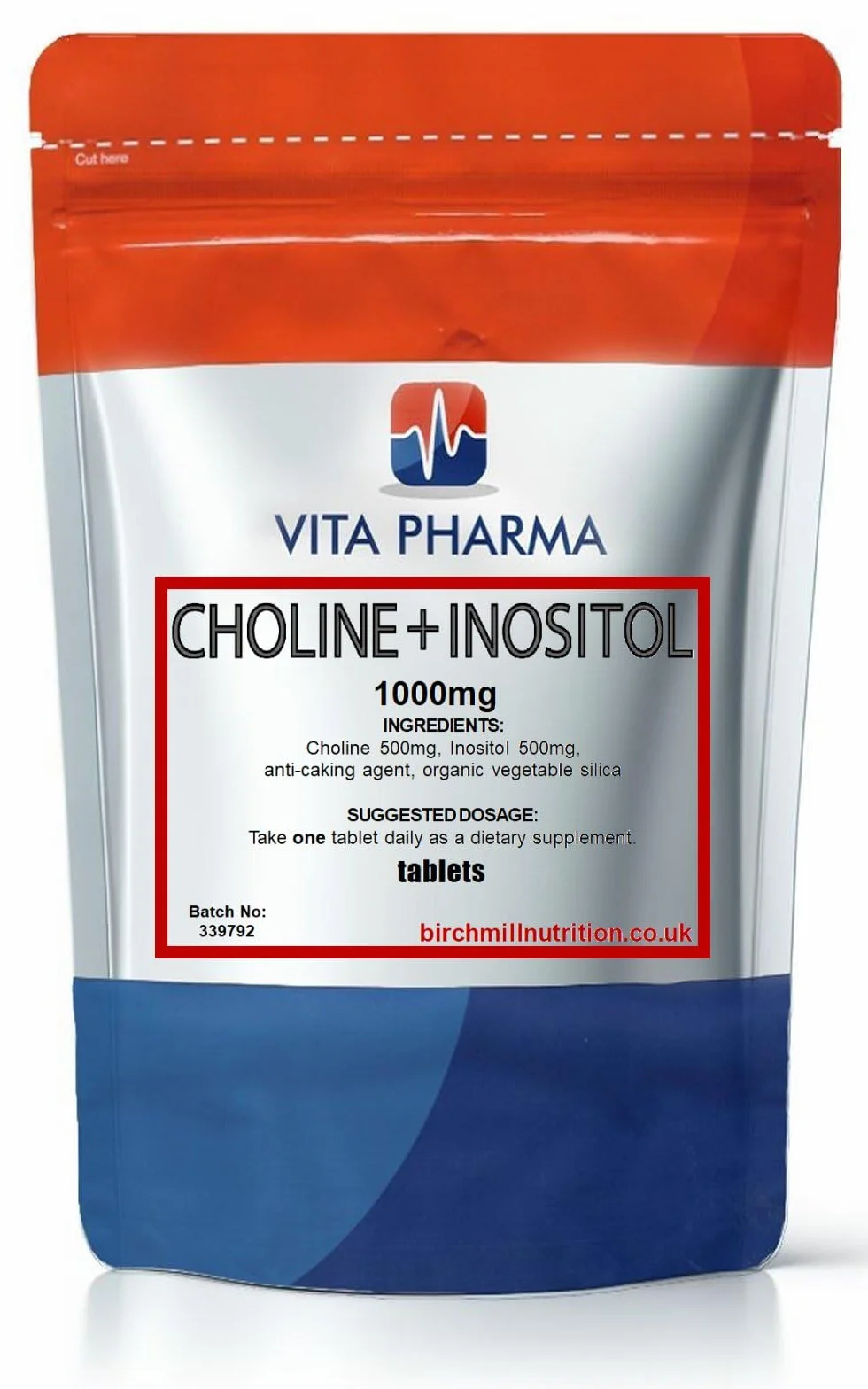 VITA PHARMA Colina Inositolo 1000mg 120 Compresse