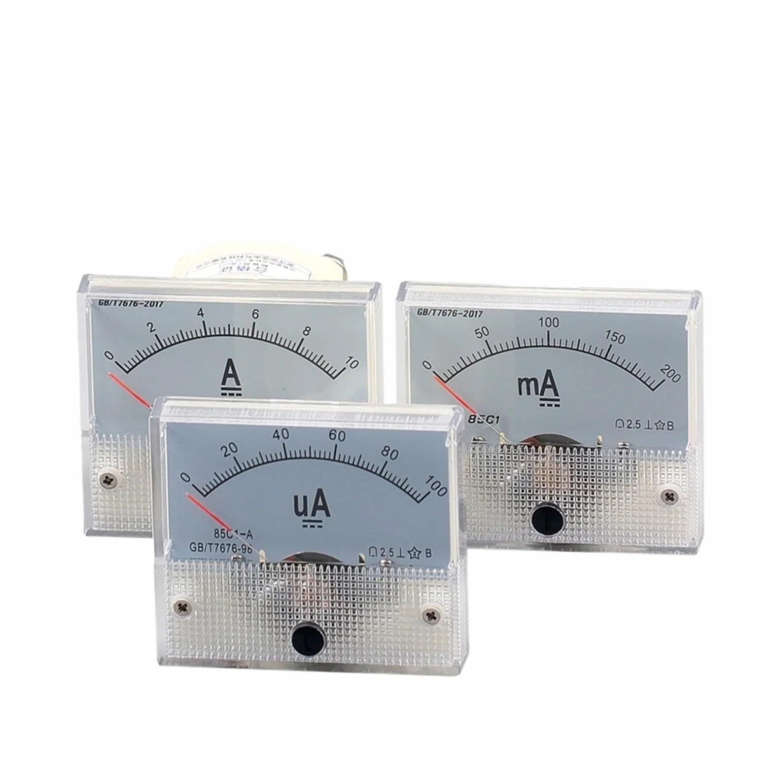 amperometro Amperometro analogico 85C1-A Misuratore di Corrente Continua Misuratore di Corrente Pannello(50A)