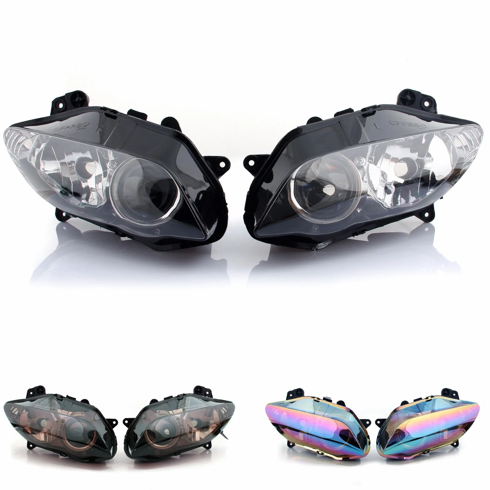 Front Headlight Grille Headlamp Protector Adatto per Yamaha YZF R1 1000 2004-2006
