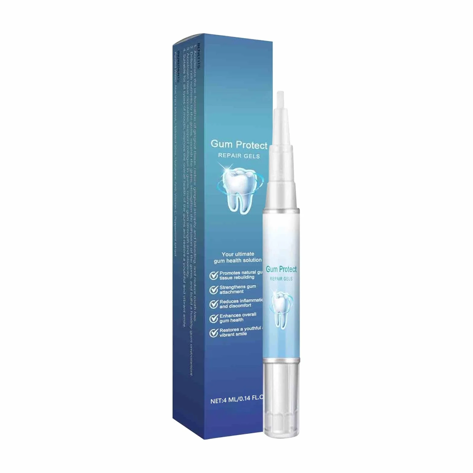 Gel per la terapia delle gengive Gum Protect e Repair Cura intensiva rigenerazione trattamento parodontale