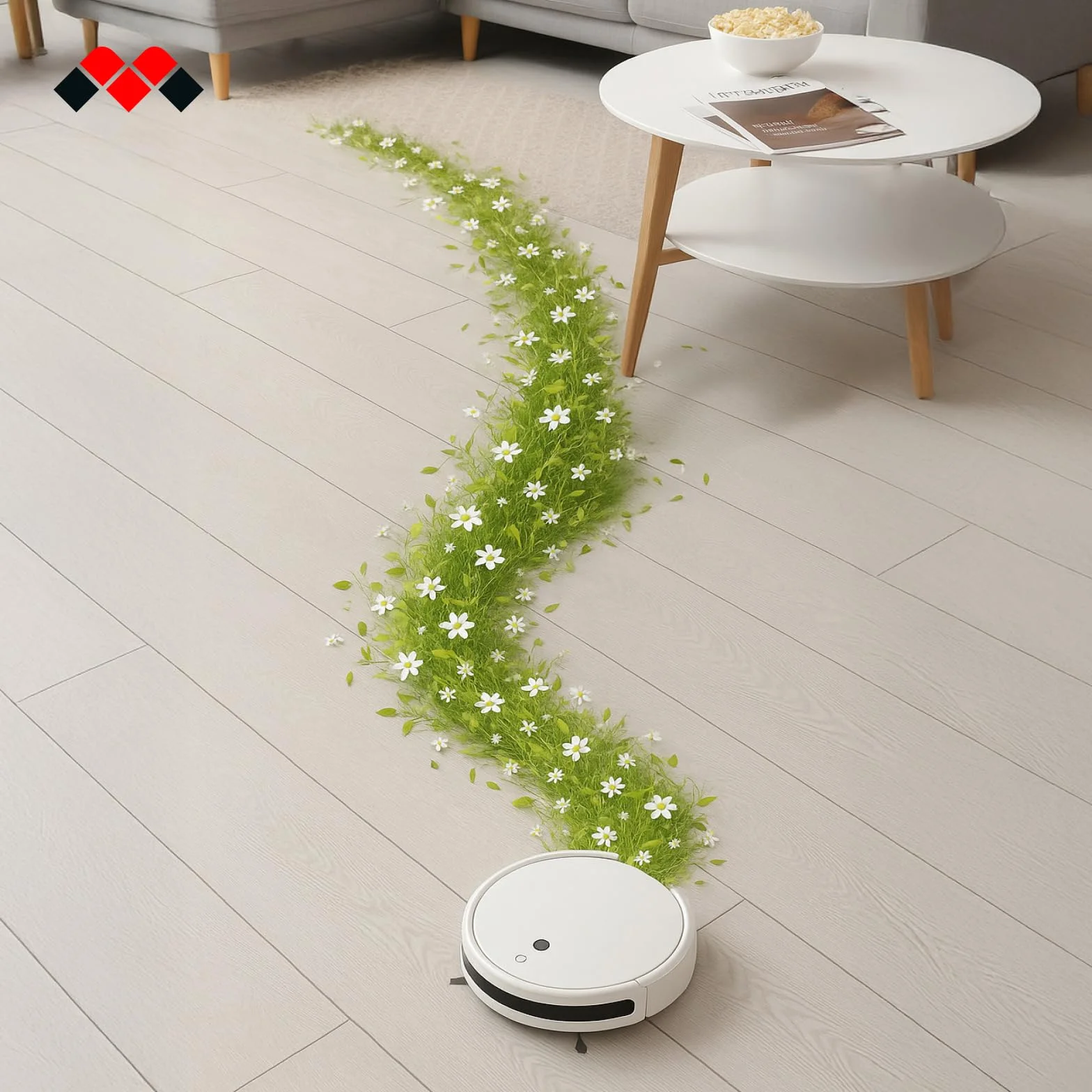 Meliconi ECOCLEAN Detergente Pavimenti per Scope Elettriche e Robot Lavapavimenti Naturale Universale Legno Piastrelle Laminati