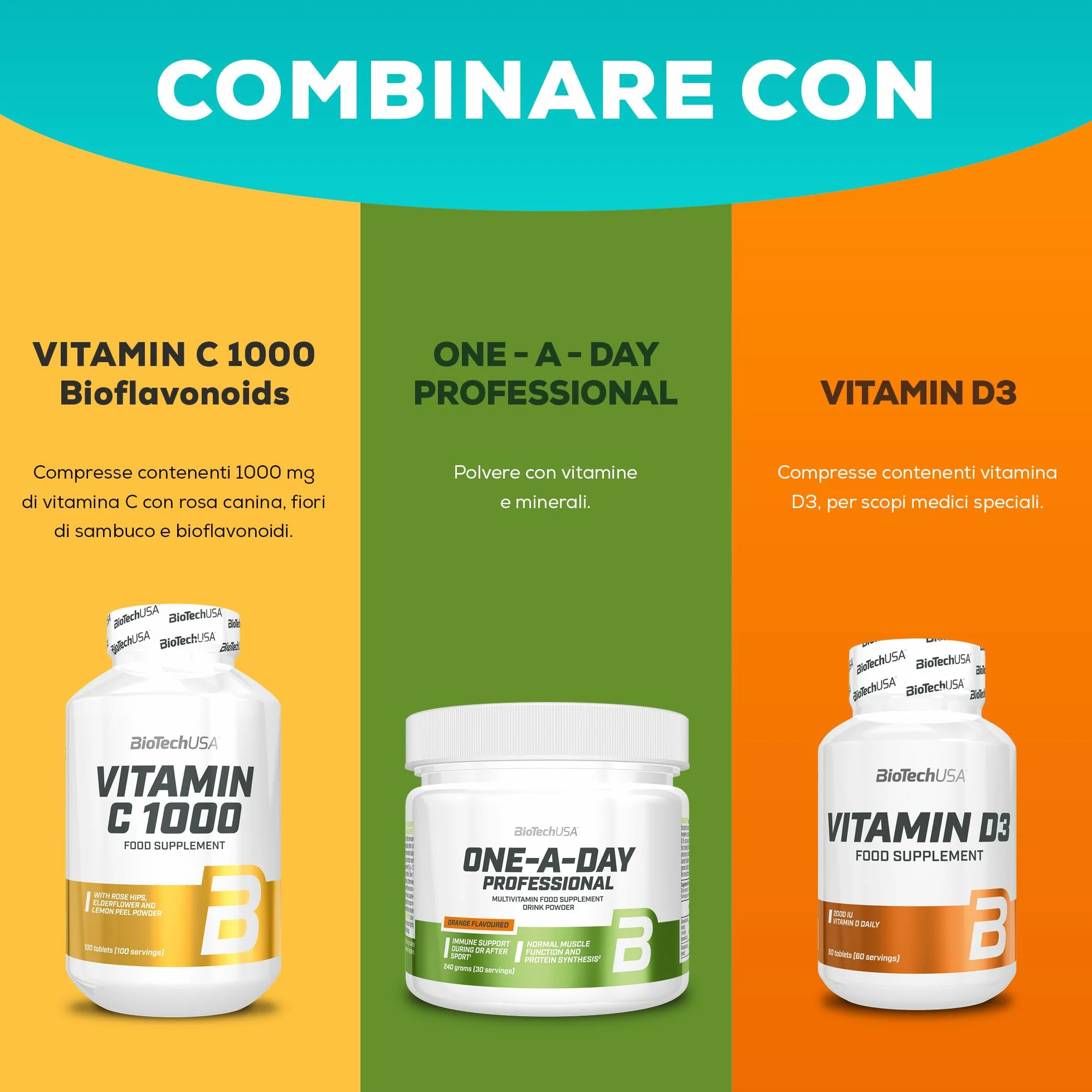 BioTechUSA MSM + Vitamin C, Integratore in polvere con vitamina c e msm solubile, 150 g, Limone