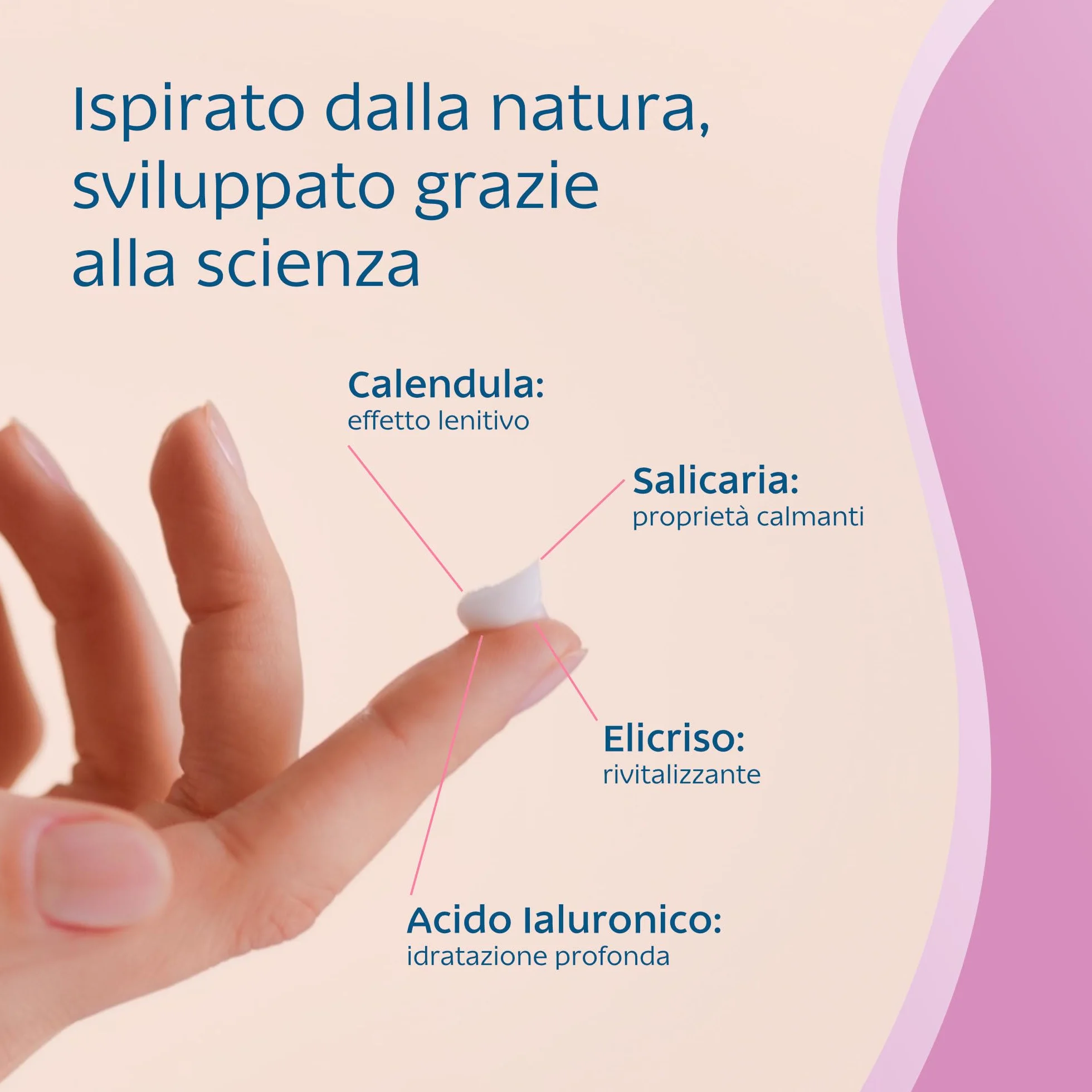 Saugella Idrocrema pH Neutro 30 ml z Kwasem Hialuronowym i Nagietkiem na Suchość i Swędzenie