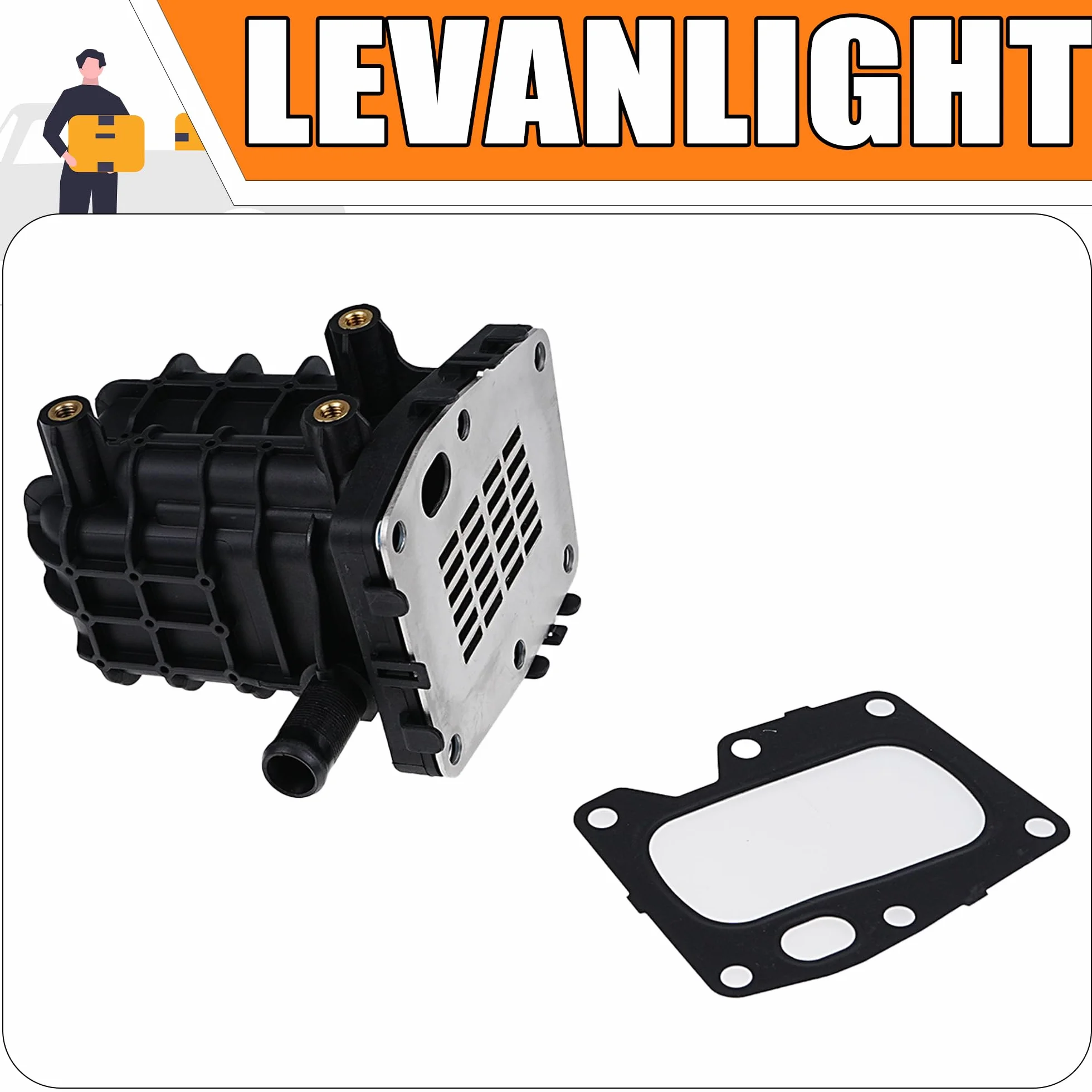 EGR Cooler valvola di scarico EGR Cooler Housing ricambio adatto per 308 3008 508 5008 C4 II C5 III DS4 DS5 2.0 BlueHDi Focus III Kuga II 2.0 TDCi Ricambio #1861749, 2267338, 3553004