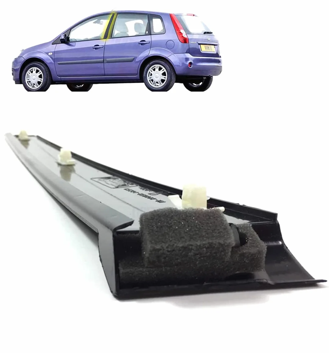 Modanatura anteriore sinistra B pilastro Fiesta MK5 5-PORTE 01-08 striscia protettiva