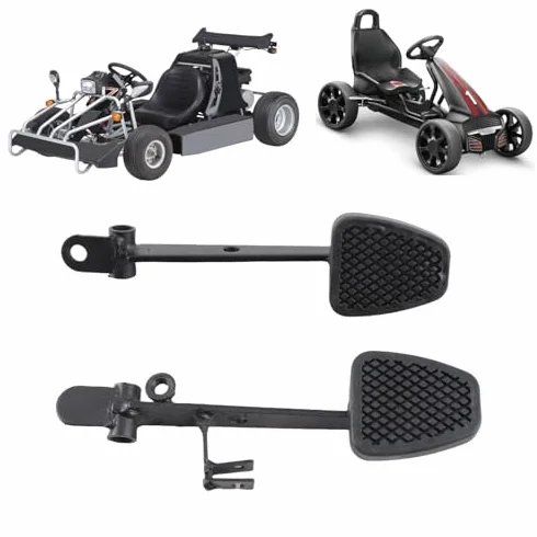 Pedale del freno acceleratore del gas antiscivolo 2 pezzi per Go Kart UTV ATV Quad