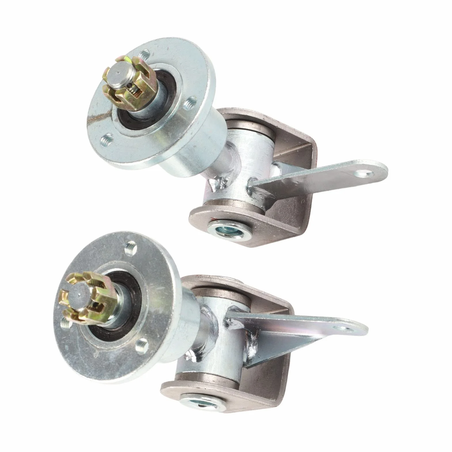 Ruote Go Kart Mandrino Sterzo Go Kart Mandrino Go Kart 17Mm 3 Prigionieri Ruota Anteriore Cuscinetto Flangia Fuso A Snodo Mandrino Per Pneumatici 5In Go Kart Atv Quad Bike