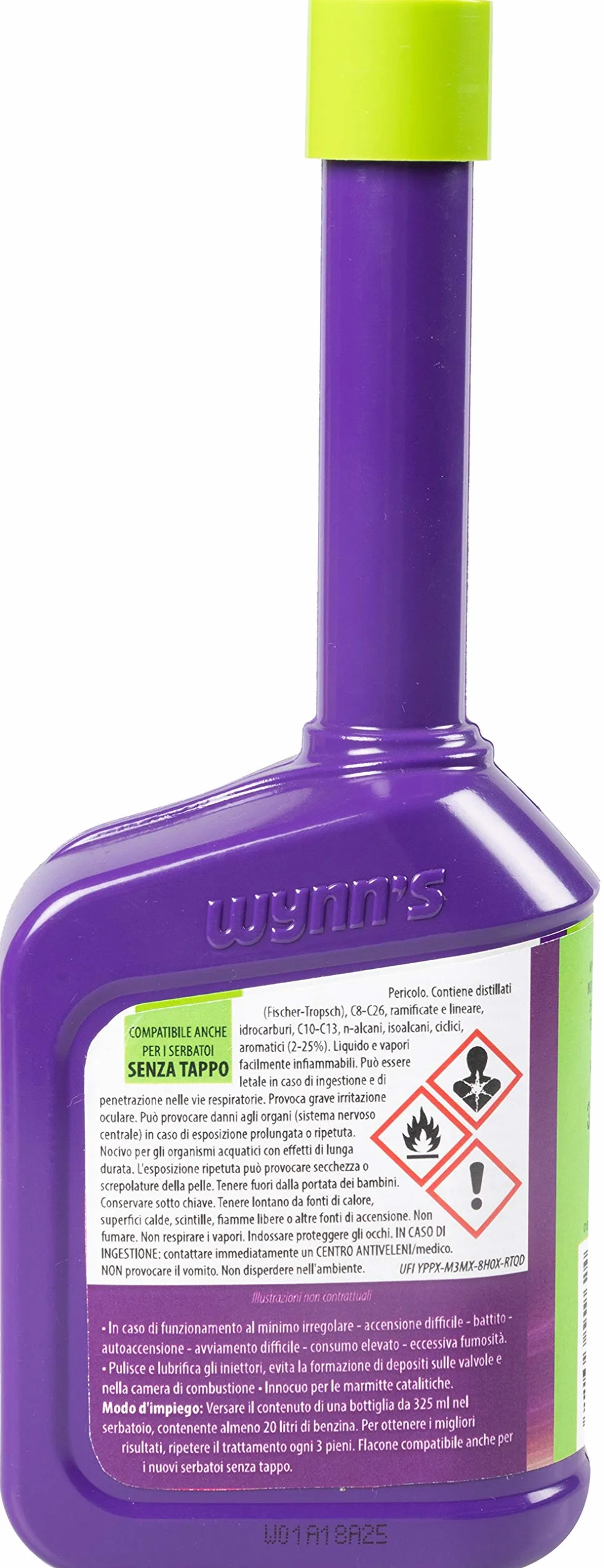 Wynn's 1243091 Pulitore Iniettori Benzina Injector Plus Cleaner, 325ml